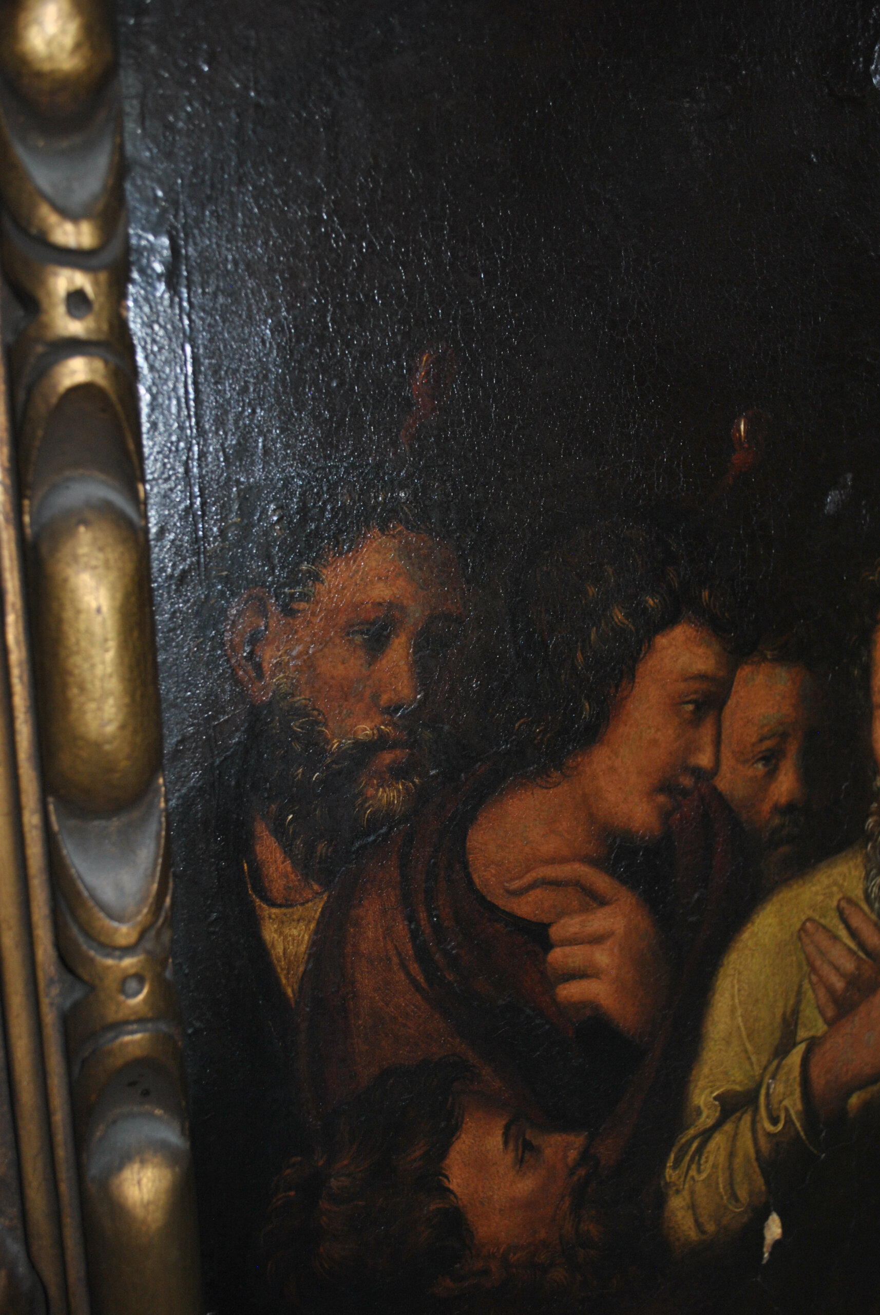 Óleo sobre lienzo Pentecostés S.XVII - Imagen 9