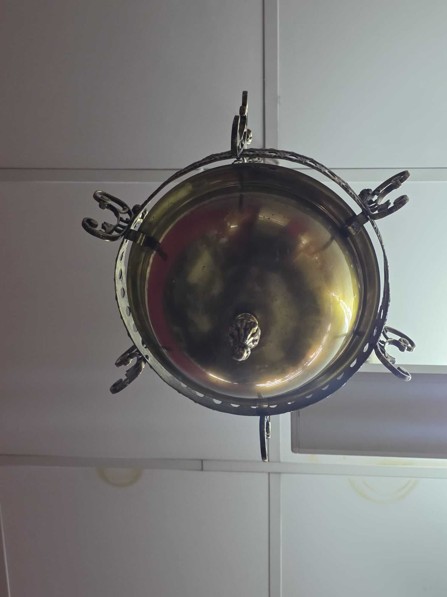 Lámpara votiva bronce - Imagen 3