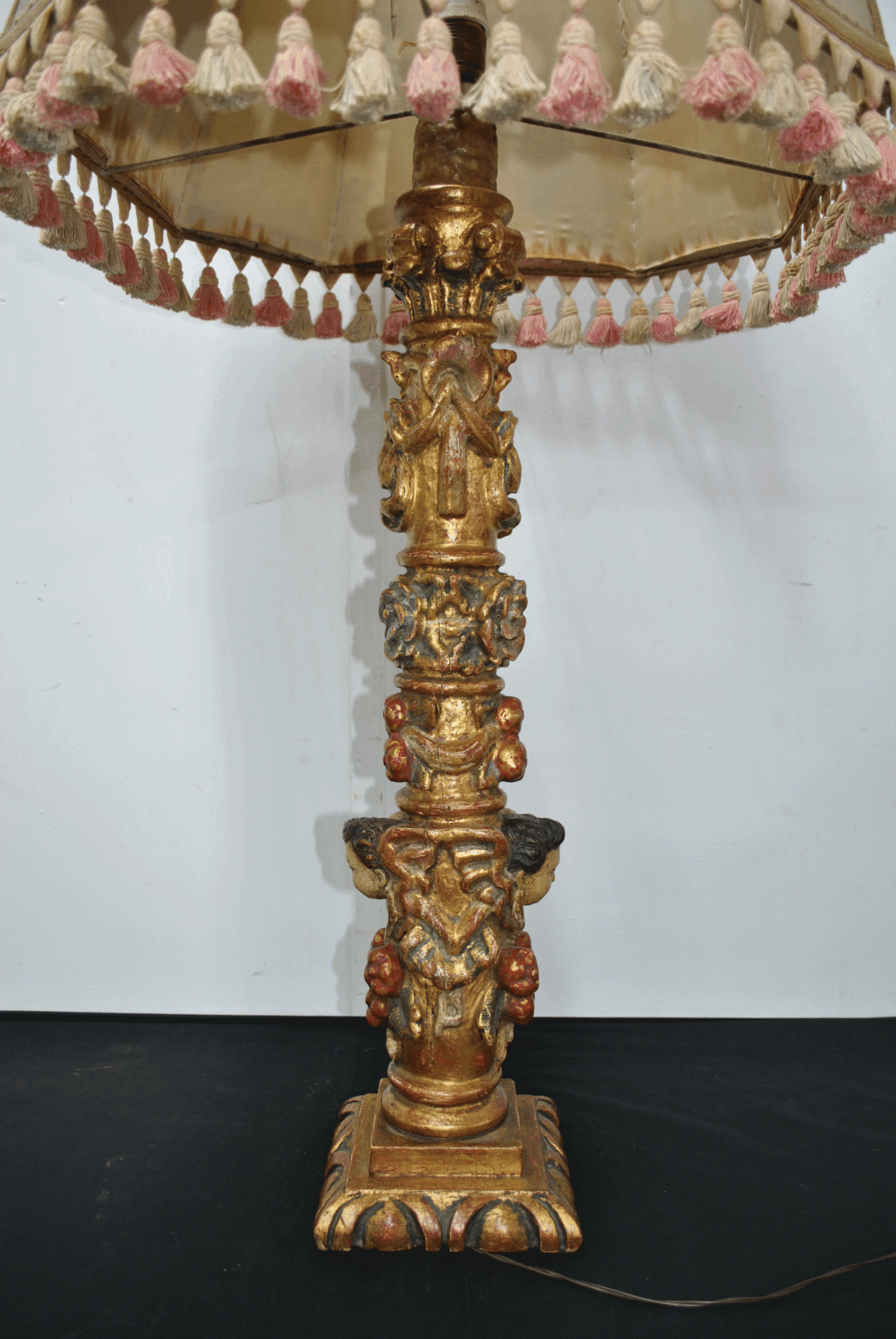 Lámpara base madera angelitos - Imagen 12