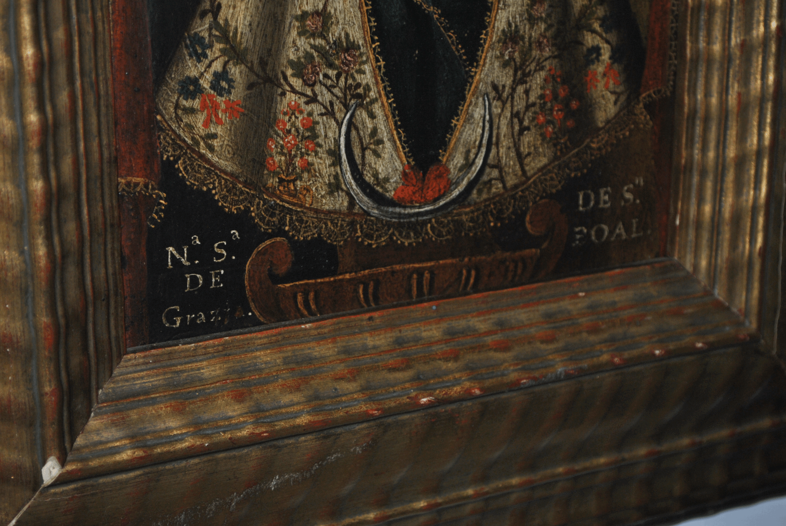 Óleo sobre tabla Ntra Sra de Gracia - Imagen 7