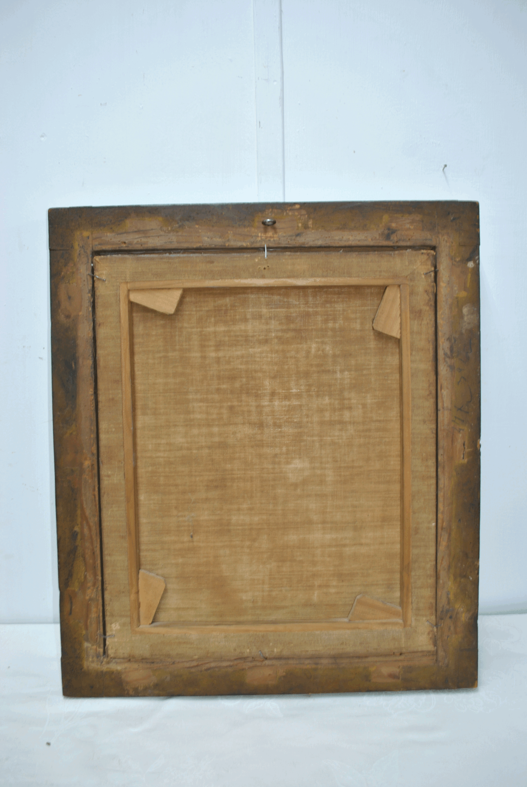 Óleo sobre lienzo Virgen del Popolo - Imagen 11