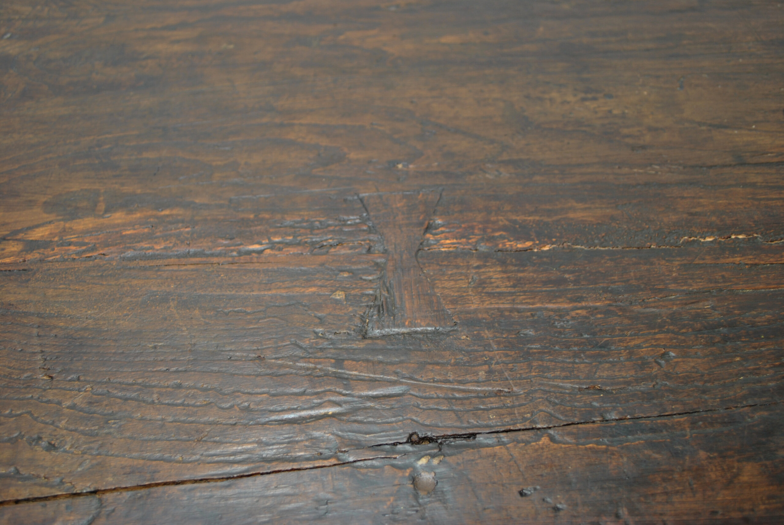 Mesa castellana nogal S.XVIII - Imagen 13