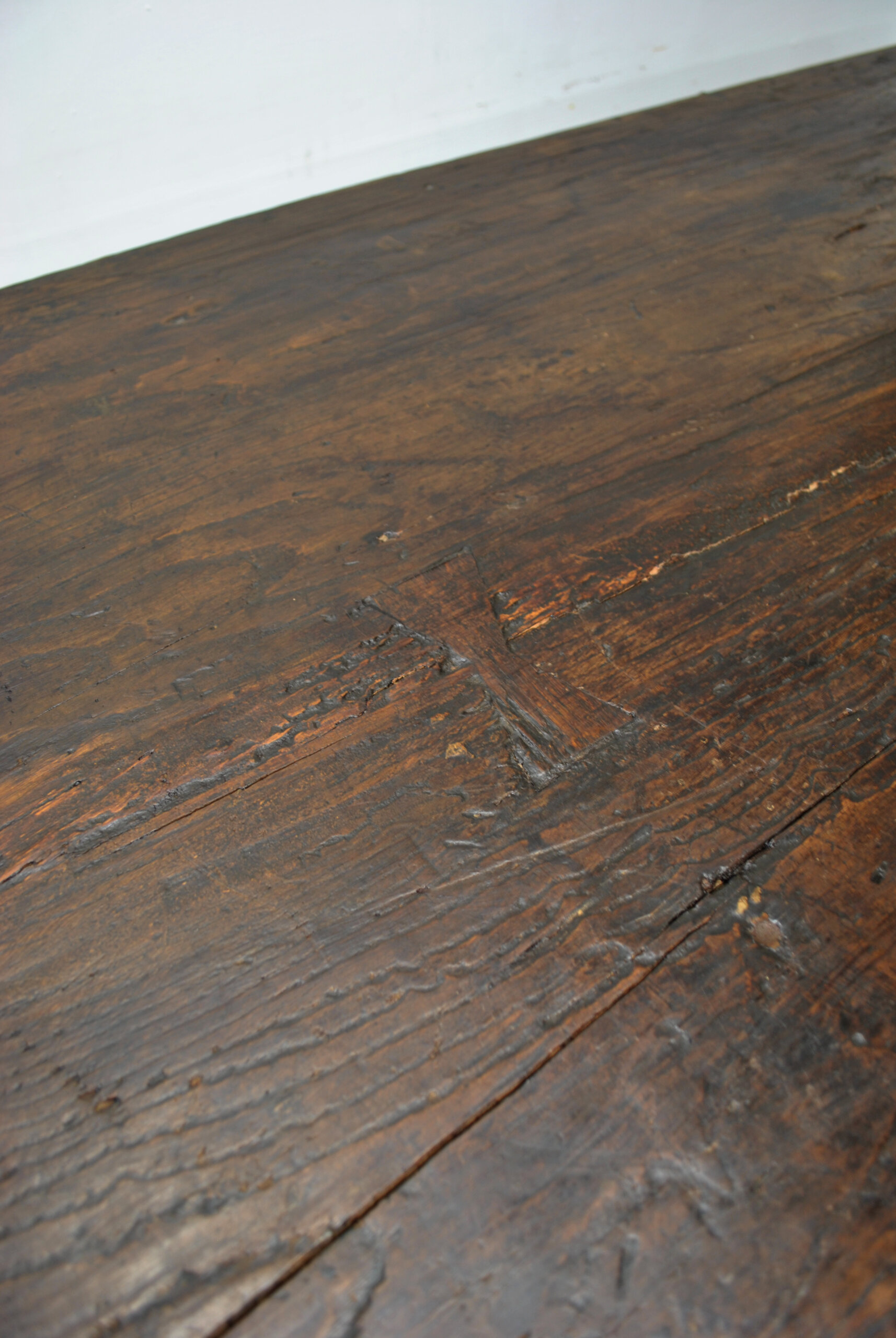 Mesa castellana nogal S.XVIII - Imagen 14