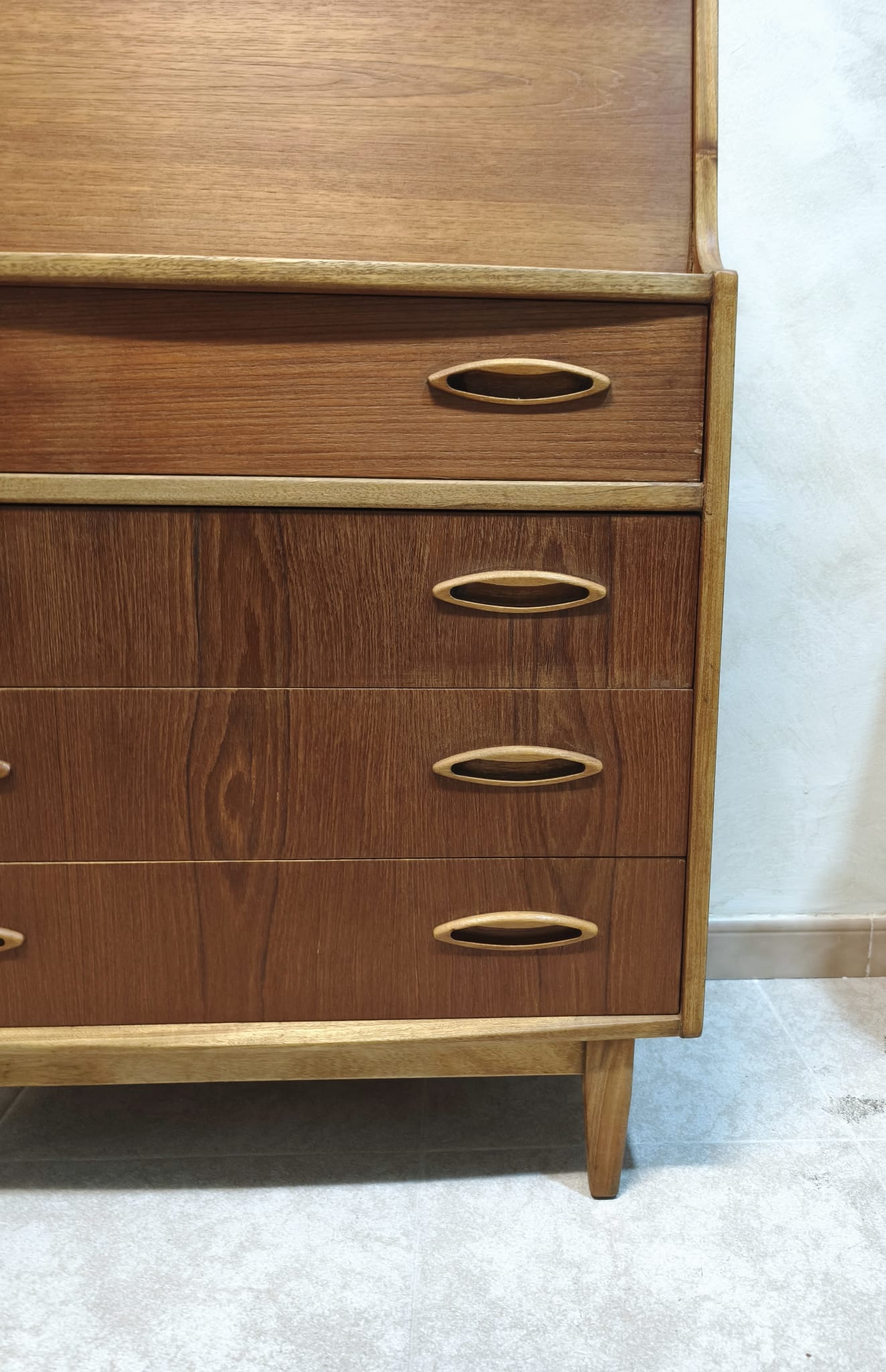 Buro escritorio vintage de teka - Imagen 3