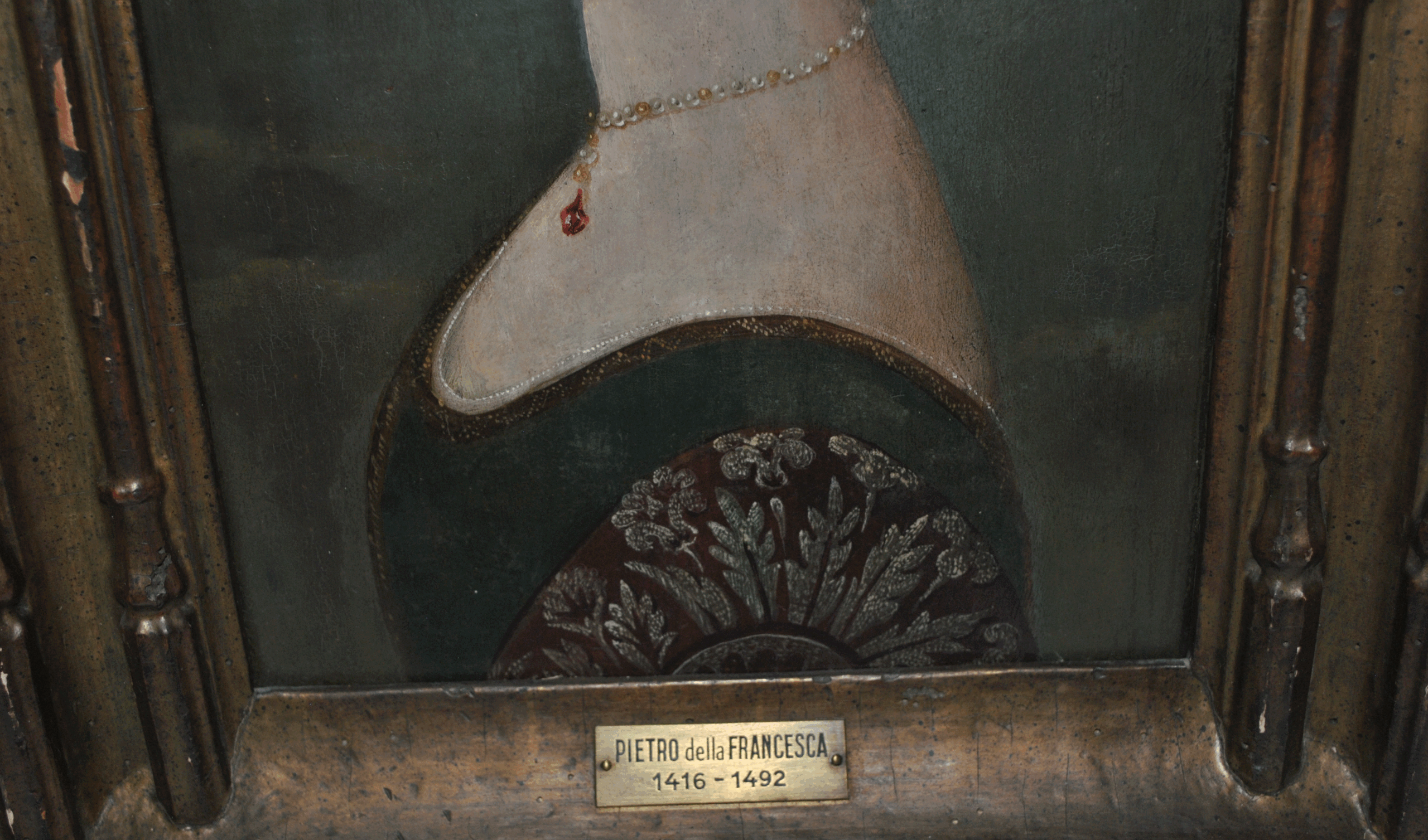 Óleo sobre tabla estilo de Piero Francesca - Imagen 8