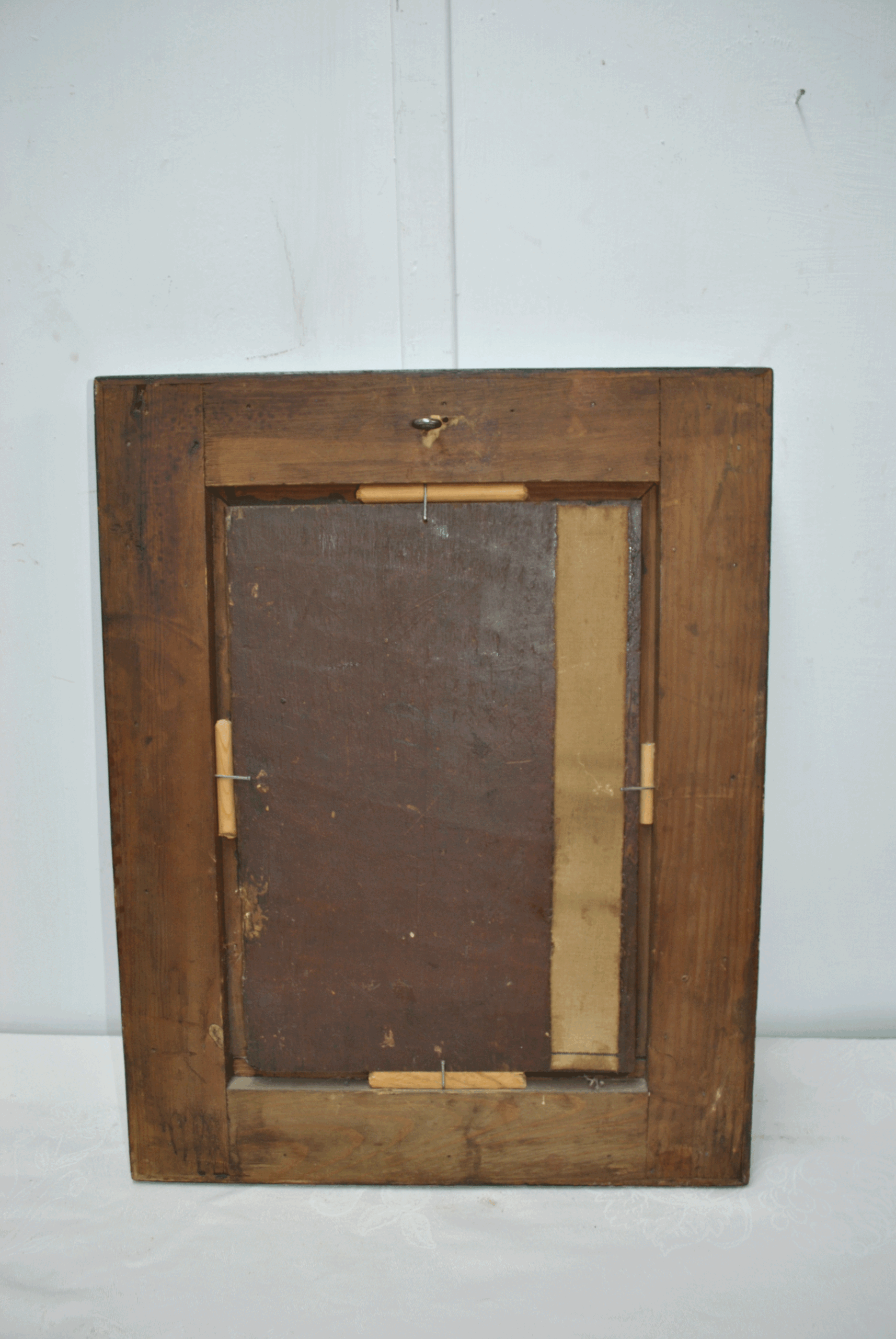 Óleo sobre tabla estilo de Piero Francesca - Imagen 10