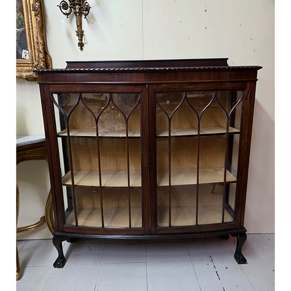 Vitrina inglesa caoba