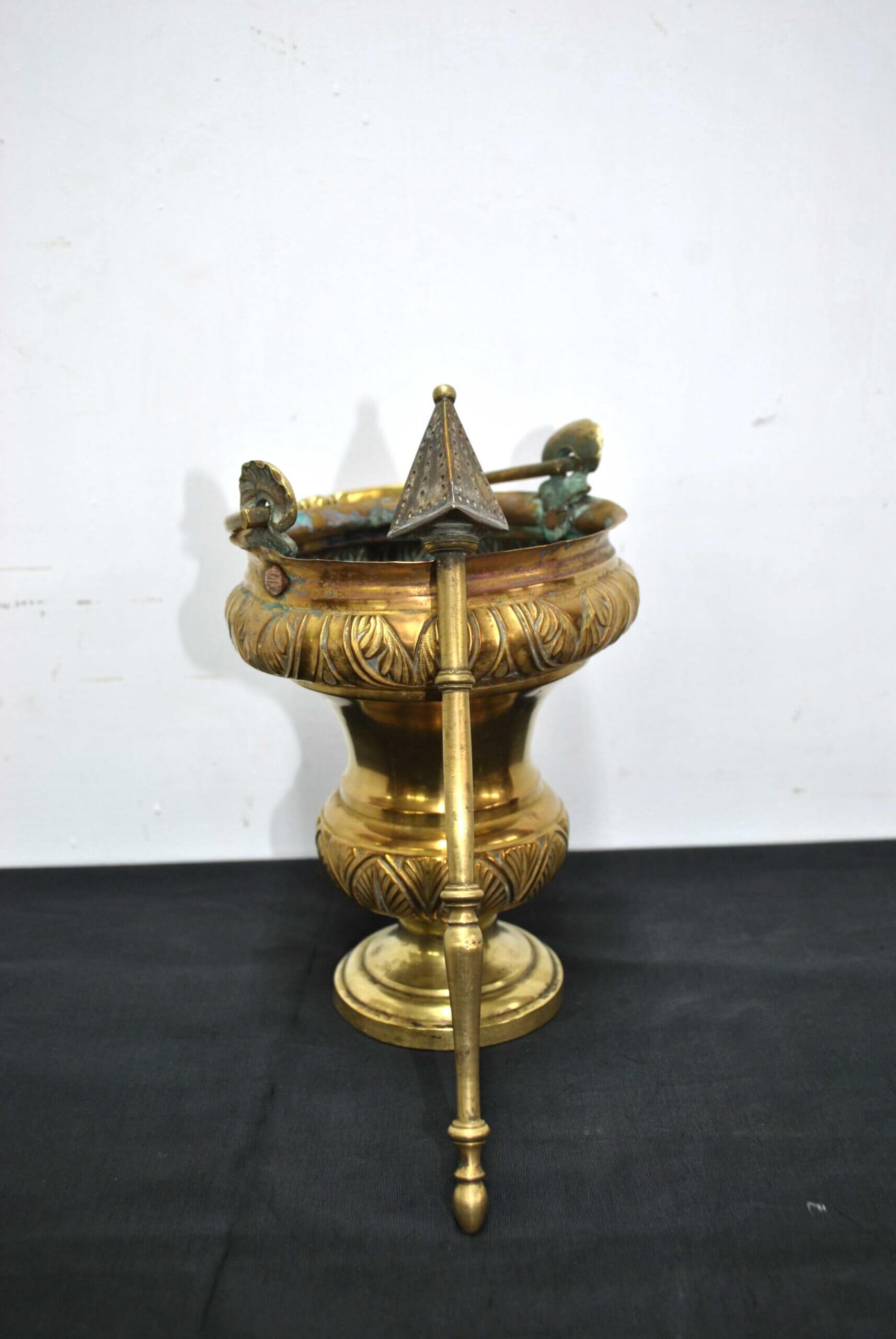 Incensario o brasero de latón - Imagen 3