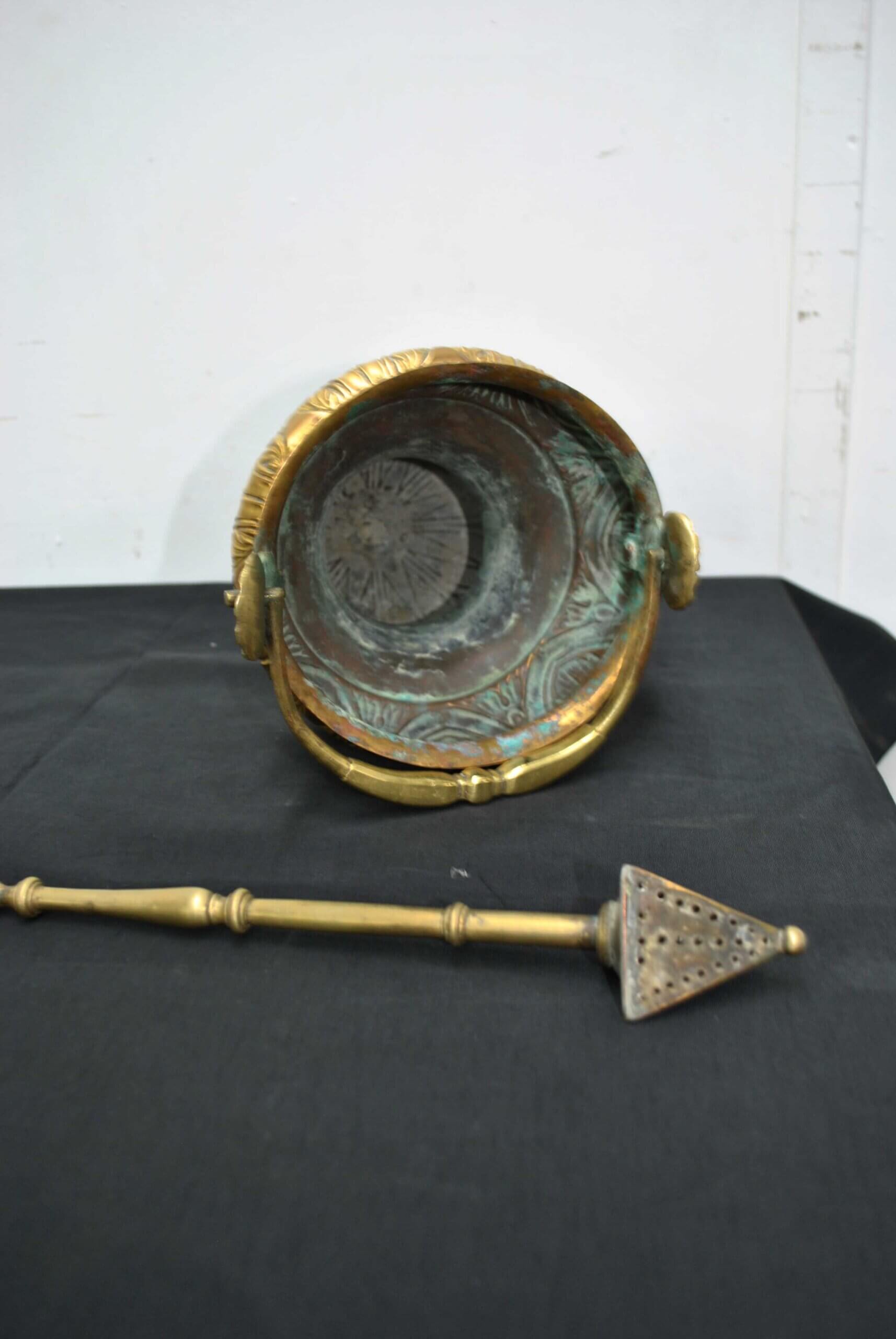 Incensario o brasero de latón - Imagen 4