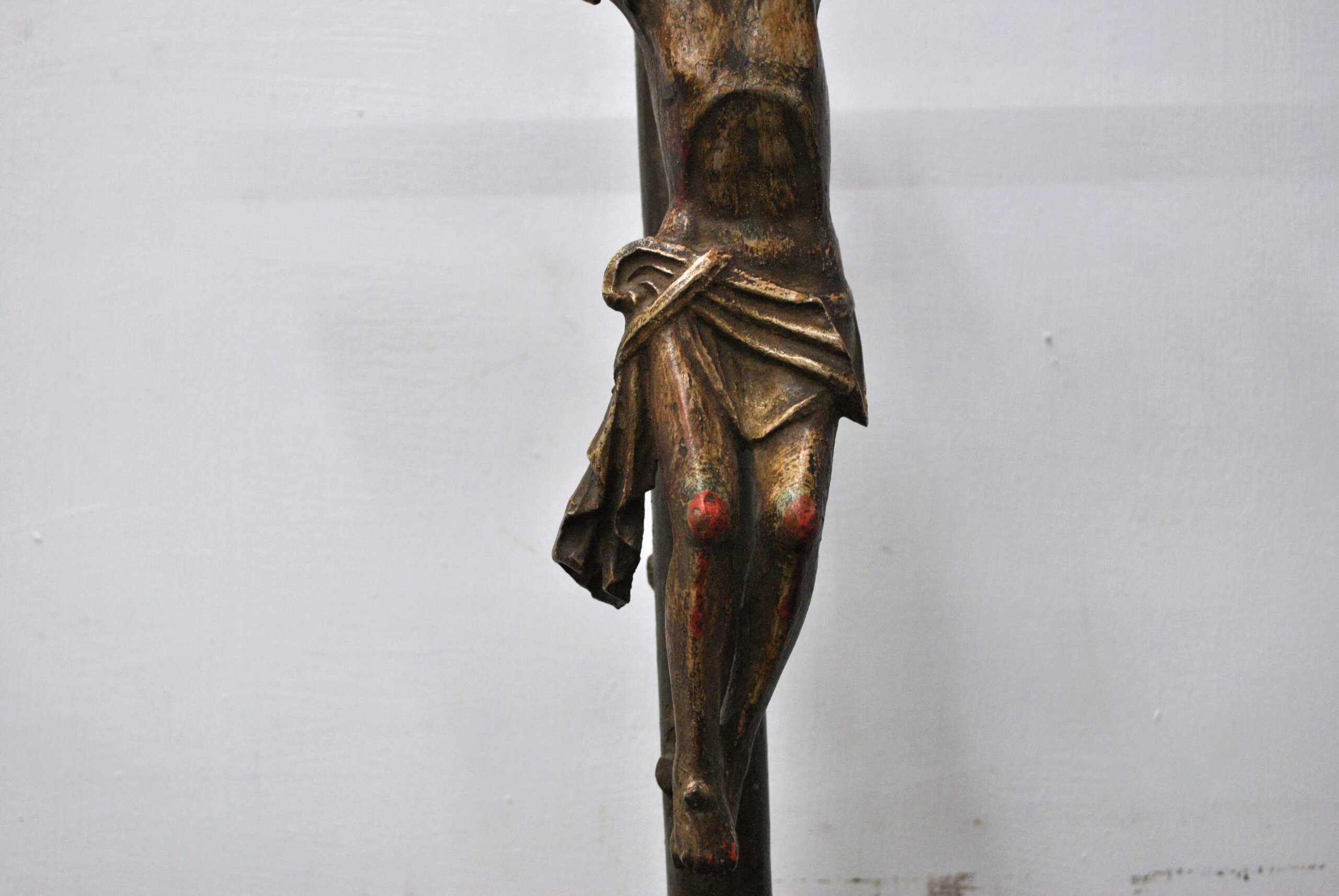 Crucifijo de madera S.XVIII - Imagen 6