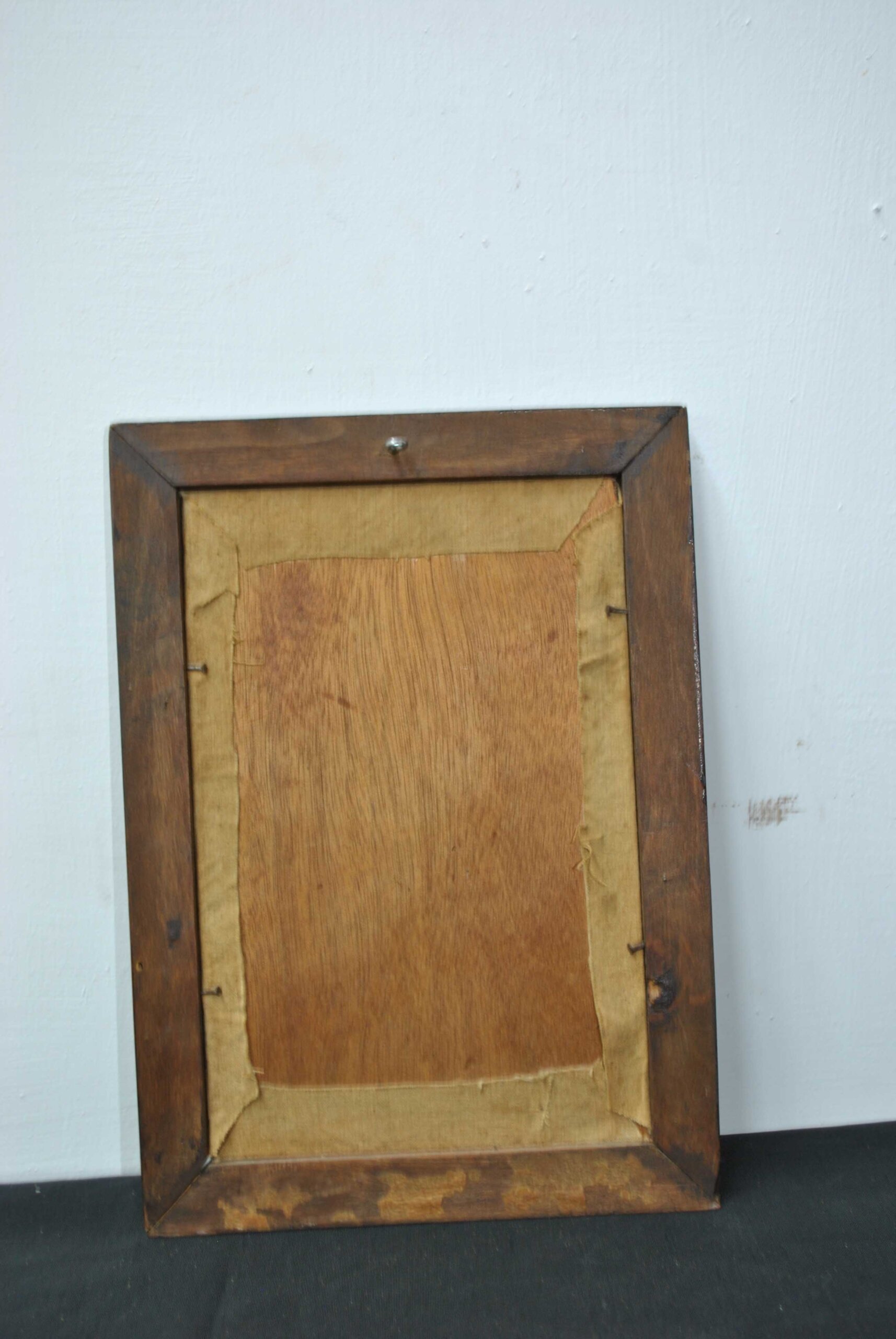 Óleo sobre lienzo crucifijo - Imagen 6