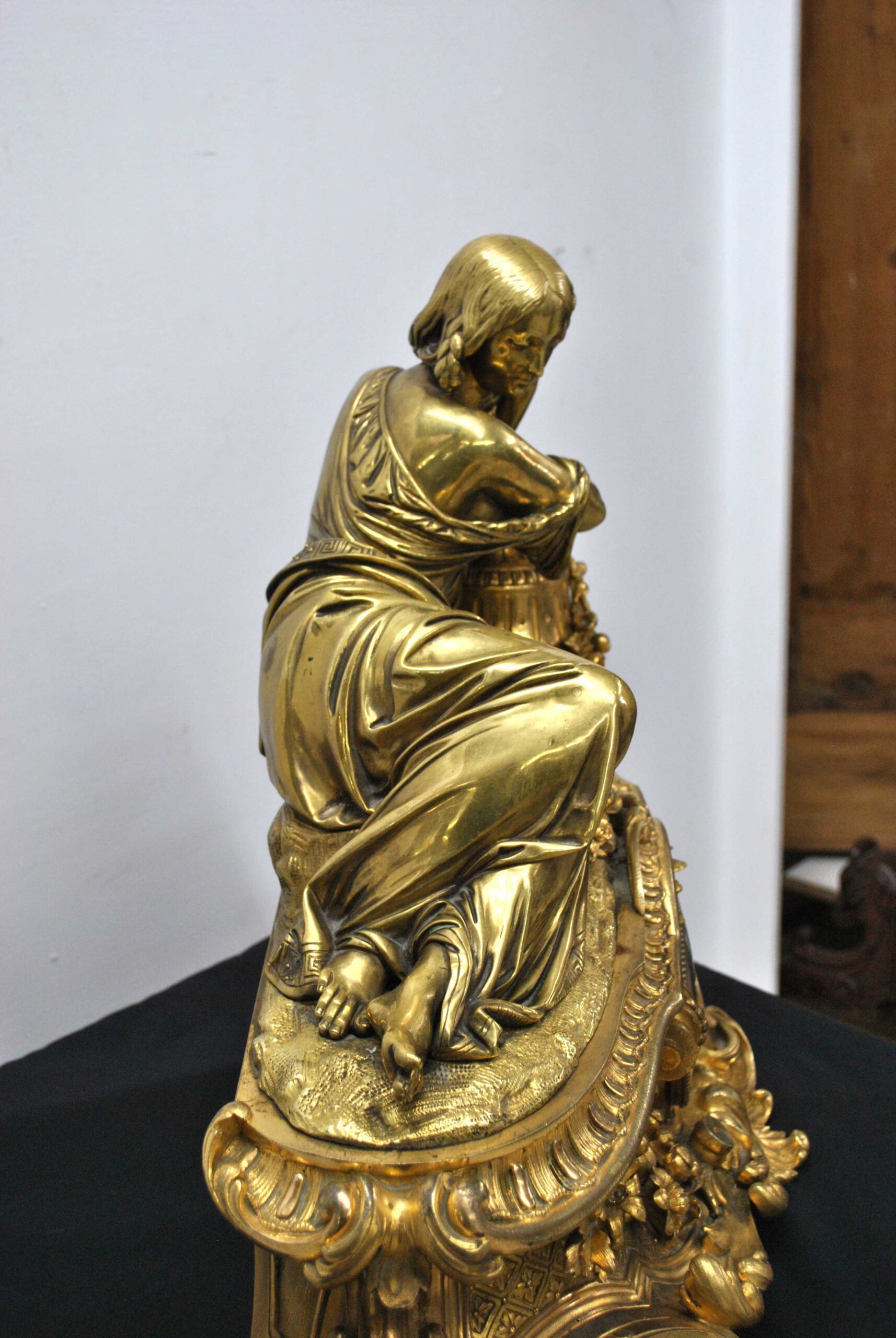 Reloj de bronce al mercurio firma A. Carrier - Imagen 11