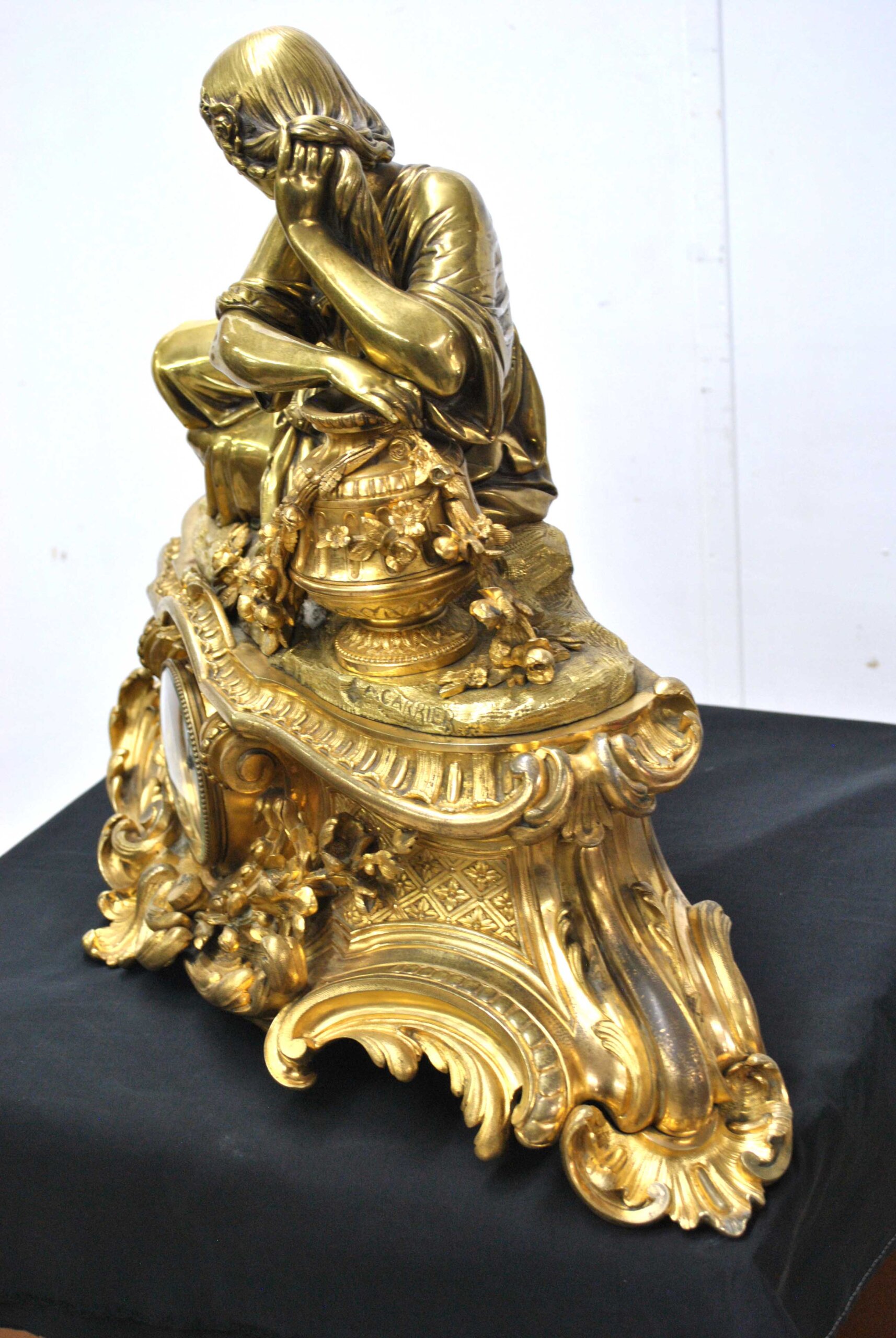 Reloj de bronce al mercurio firma A. Carrier - Imagen 13