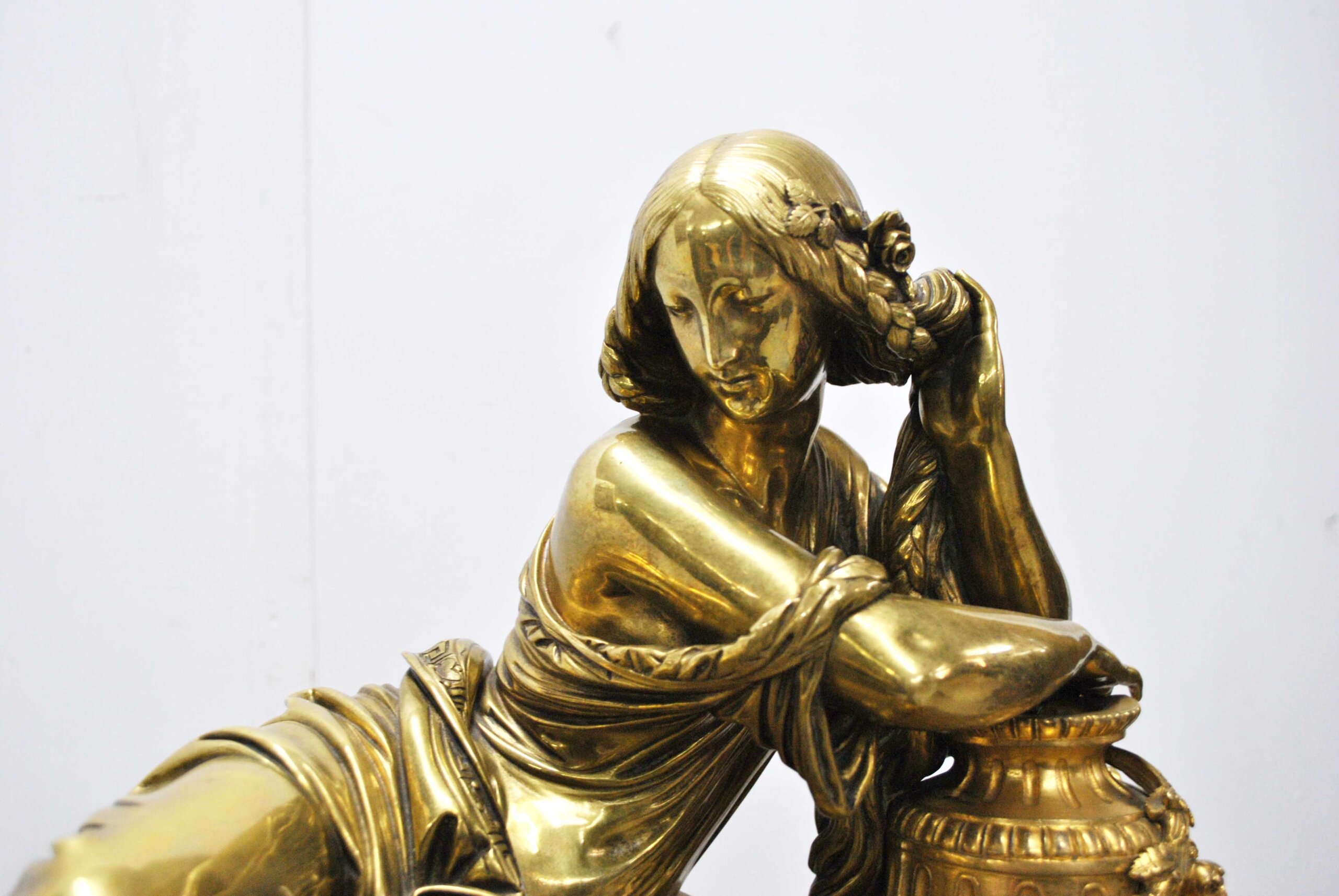 Reloj de bronce al mercurio firma A. Carrier - Imagen 4