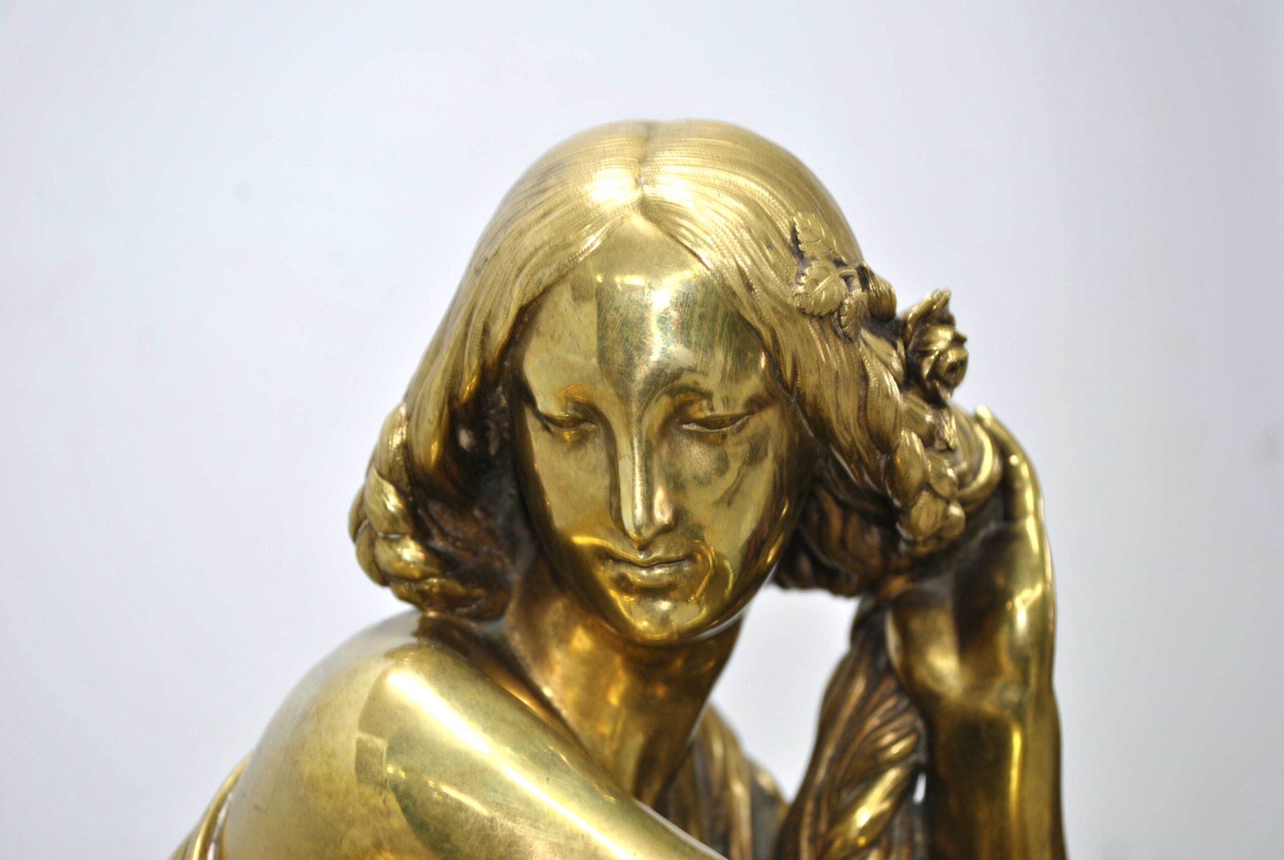 Reloj de bronce al mercurio firma A. Carrier - Imagen 5