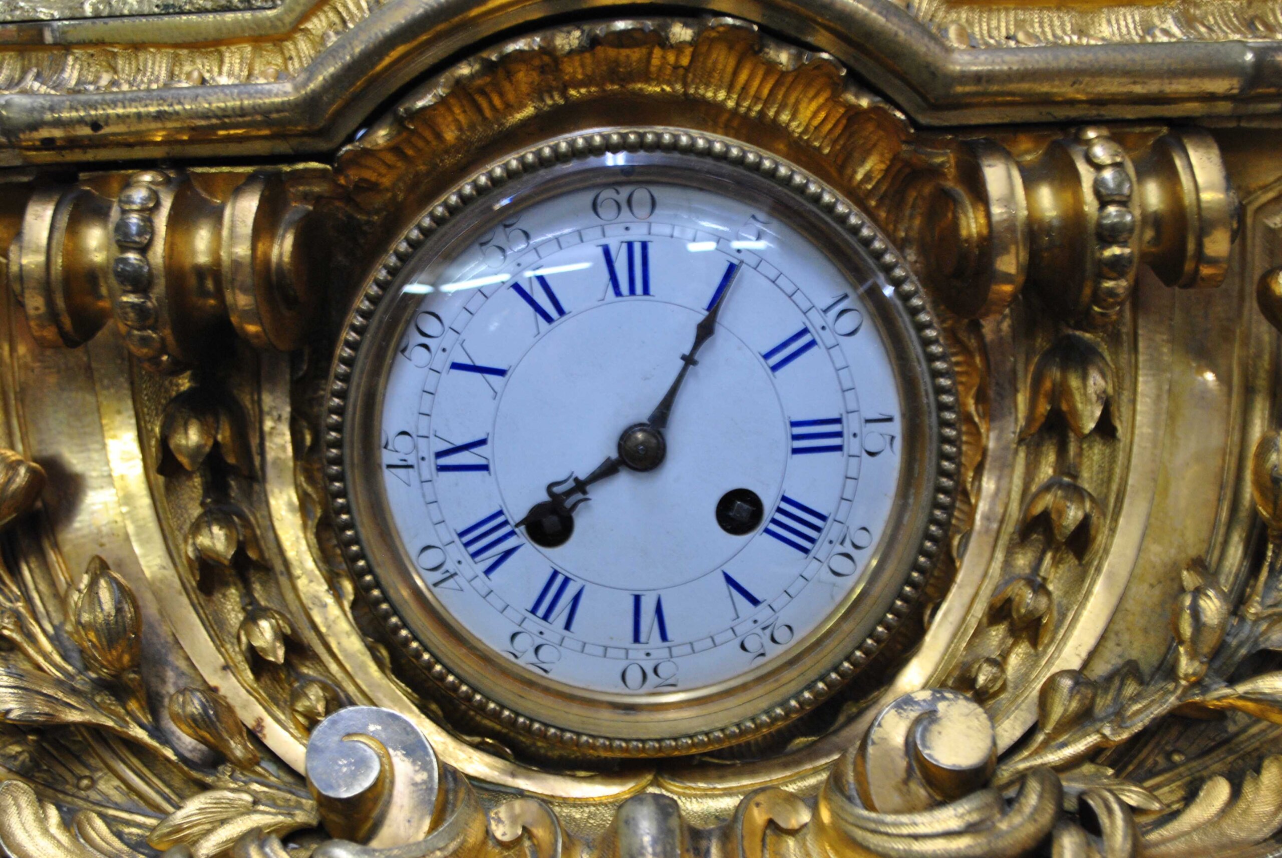 Reloj de bronce al mercurio firma A. Carrier - Imagen 7