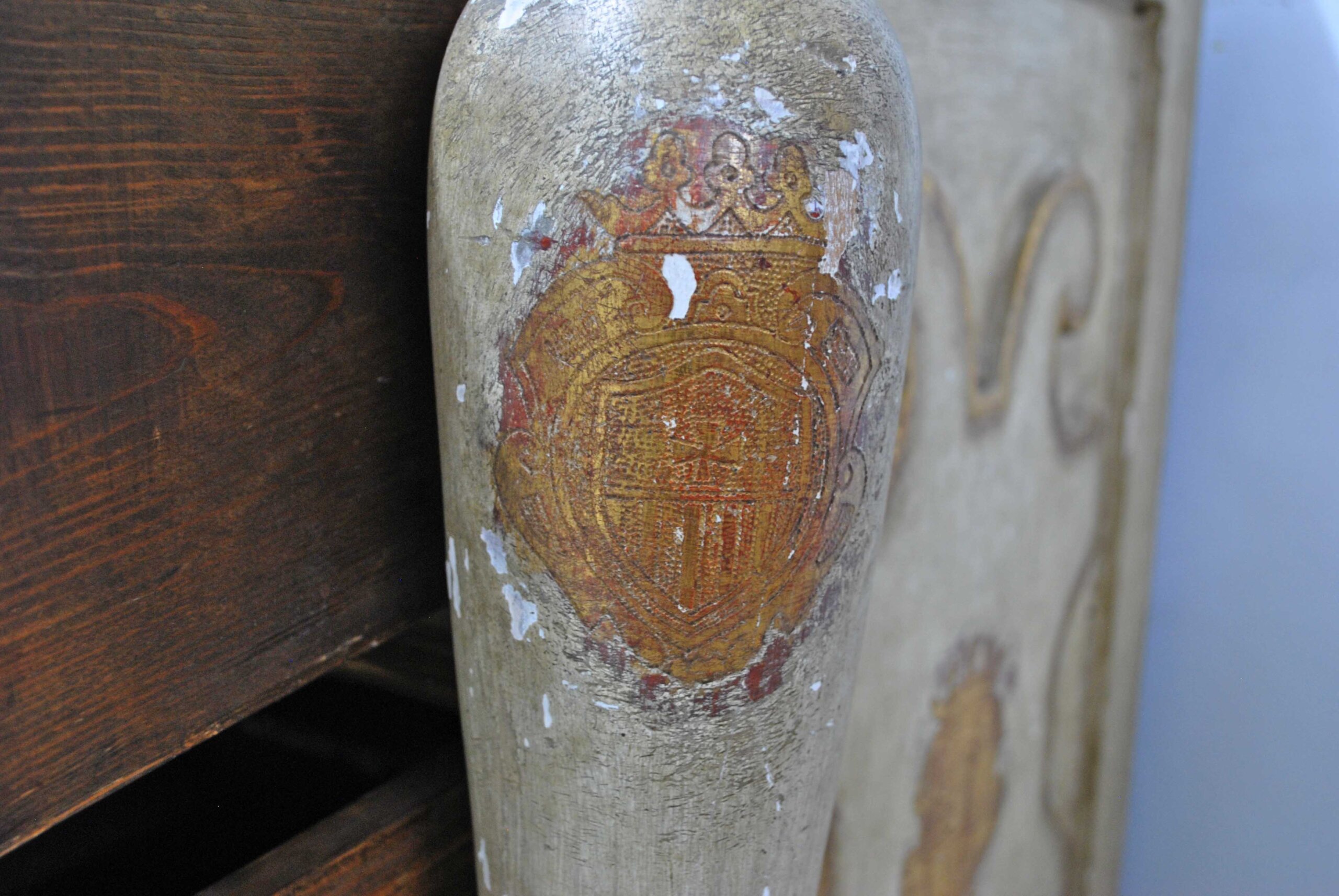 Cómoda S.XVIII madera policromada - Imagen 17