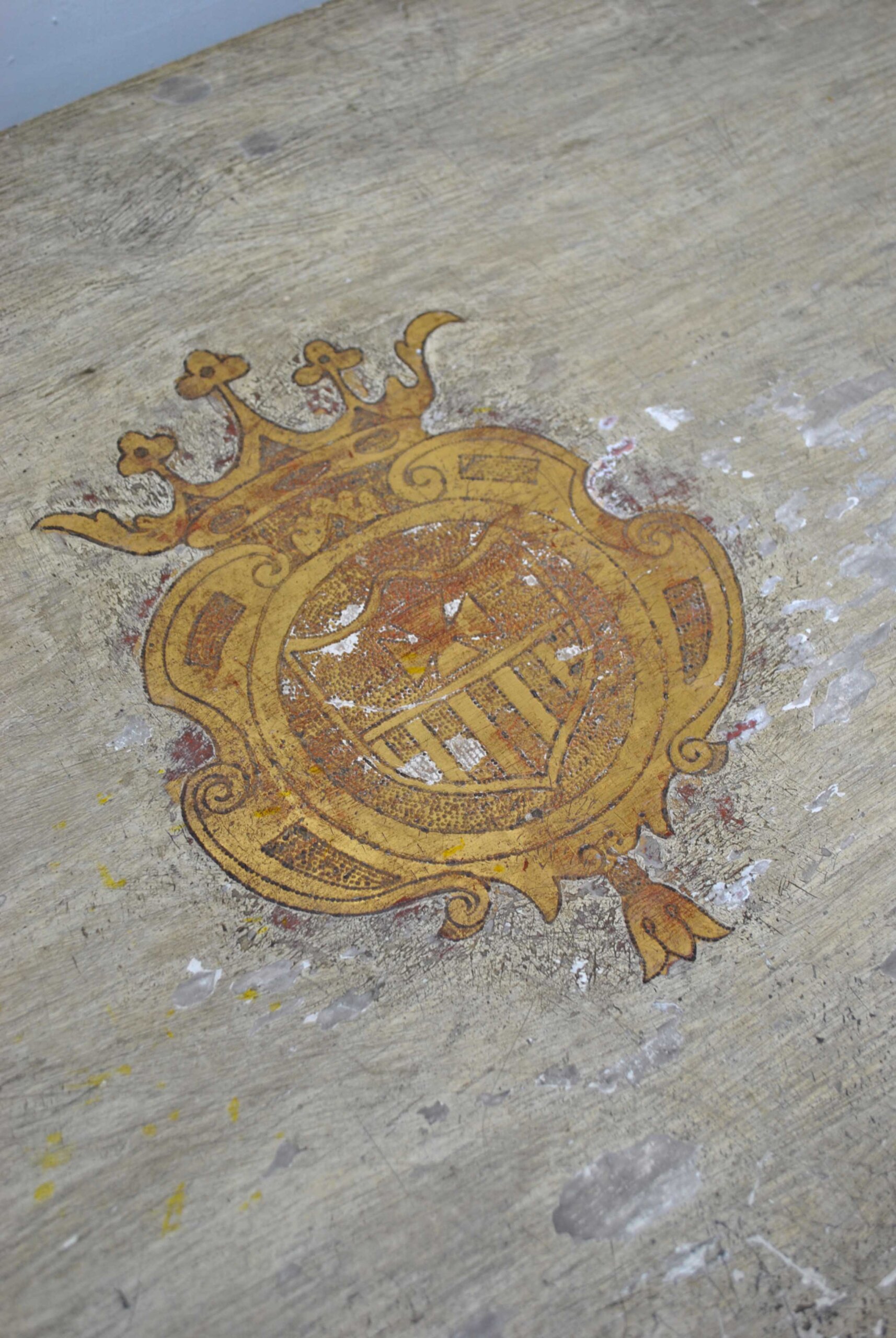 Cómoda S.XVIII madera policromada - Imagen 8