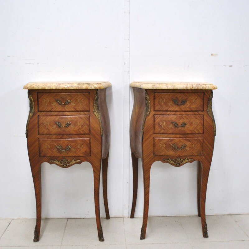 Mesitas bombé Luis XV