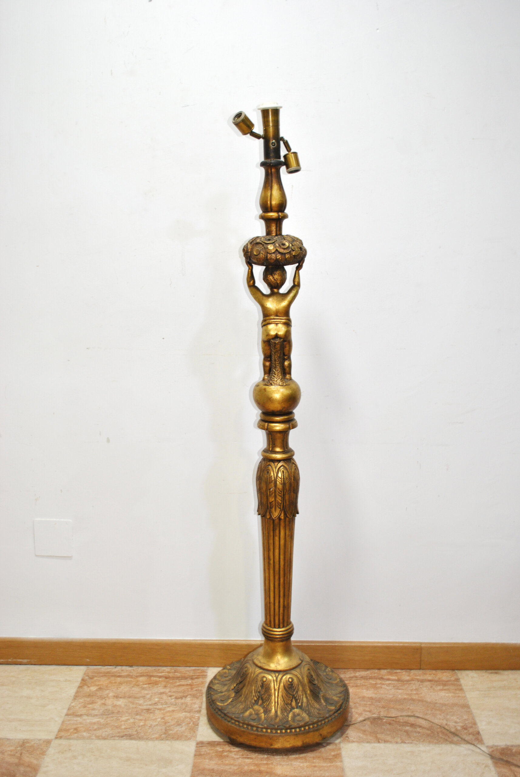 Lámpara de pie figura querubin - Imagen 7