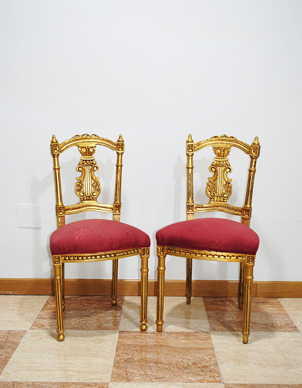 Pareja de sillas Luis XVI