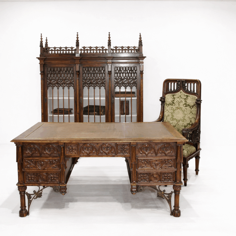 Despacho antiguo estilo Gótico