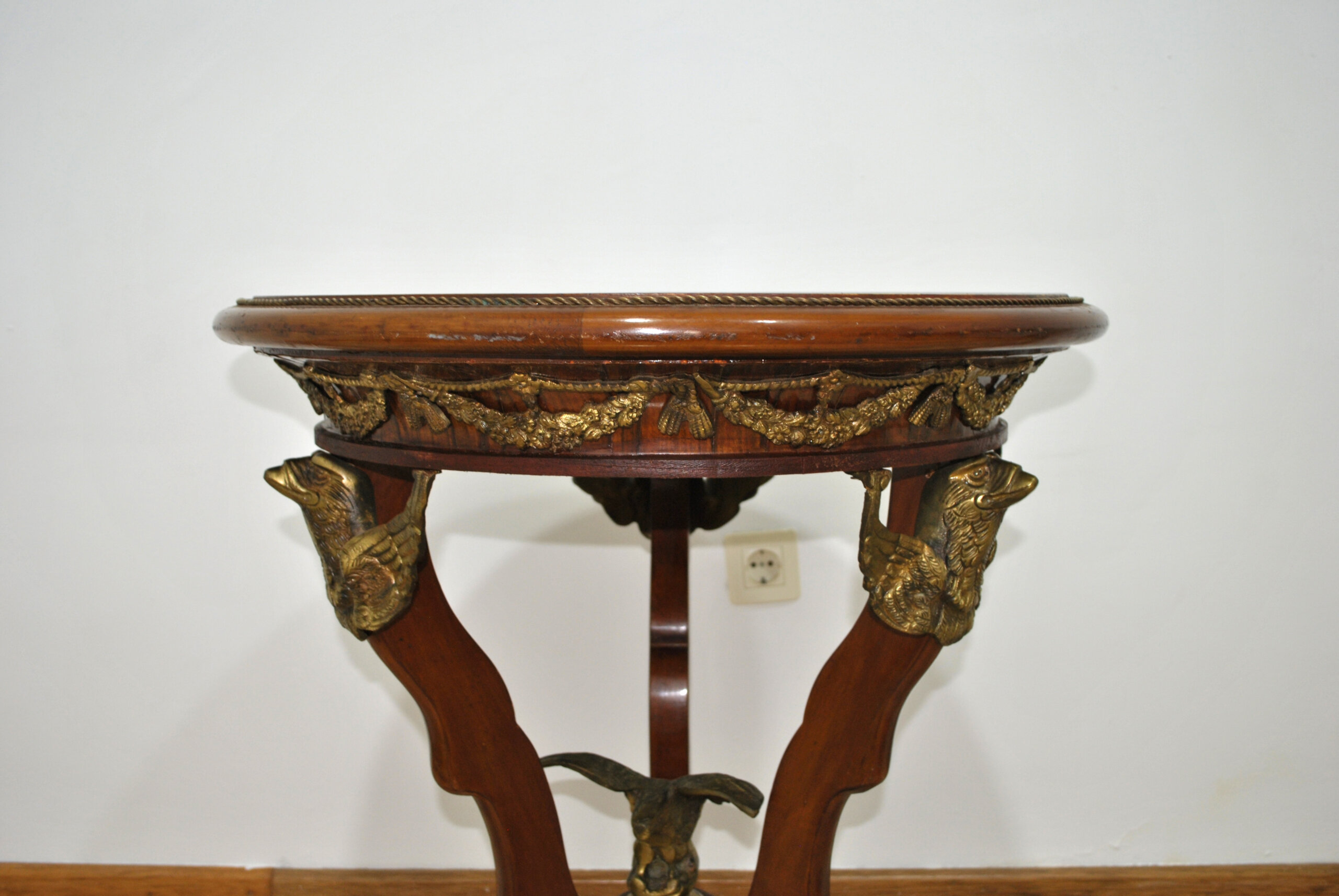 Mesa velador estilo Imperio - Imagen 5