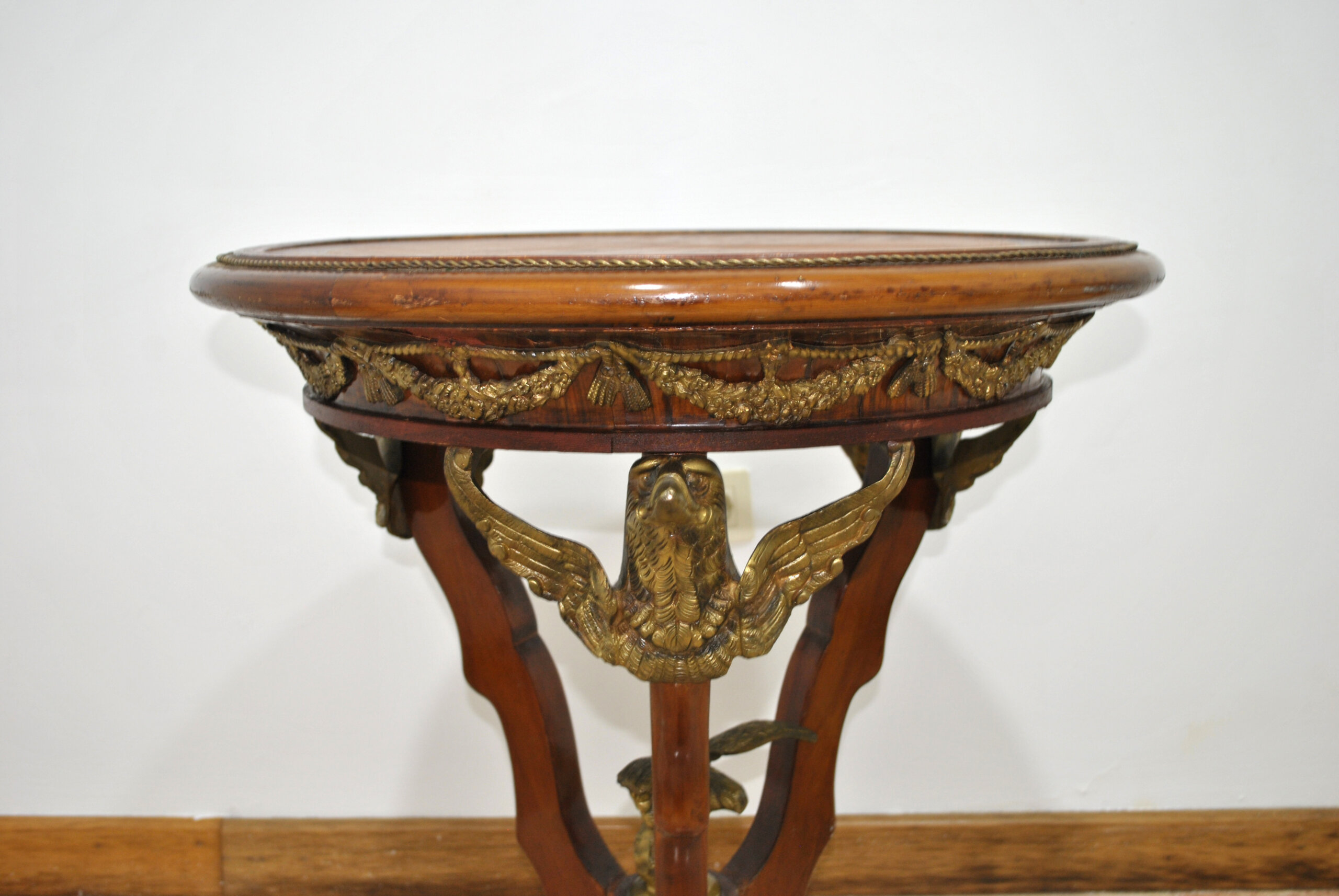 Mesa velador estilo Imperio - Imagen 7