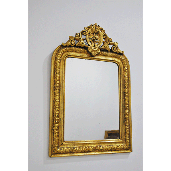 Espejo antiguo oro estilo Luis XV
