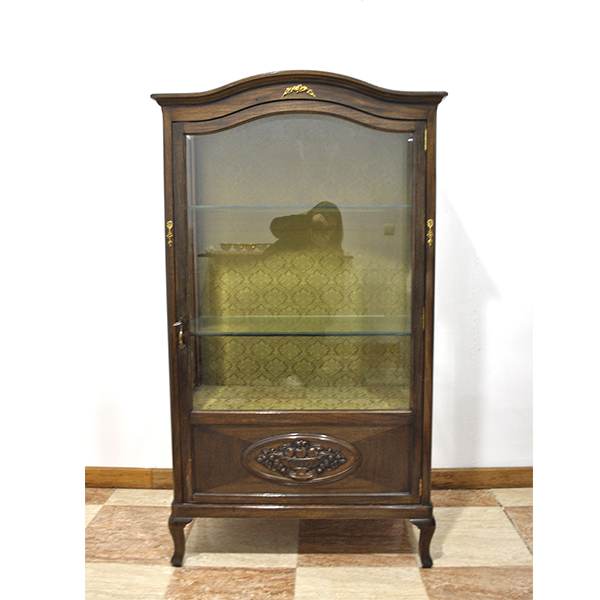 Vitrina clásica acristalada