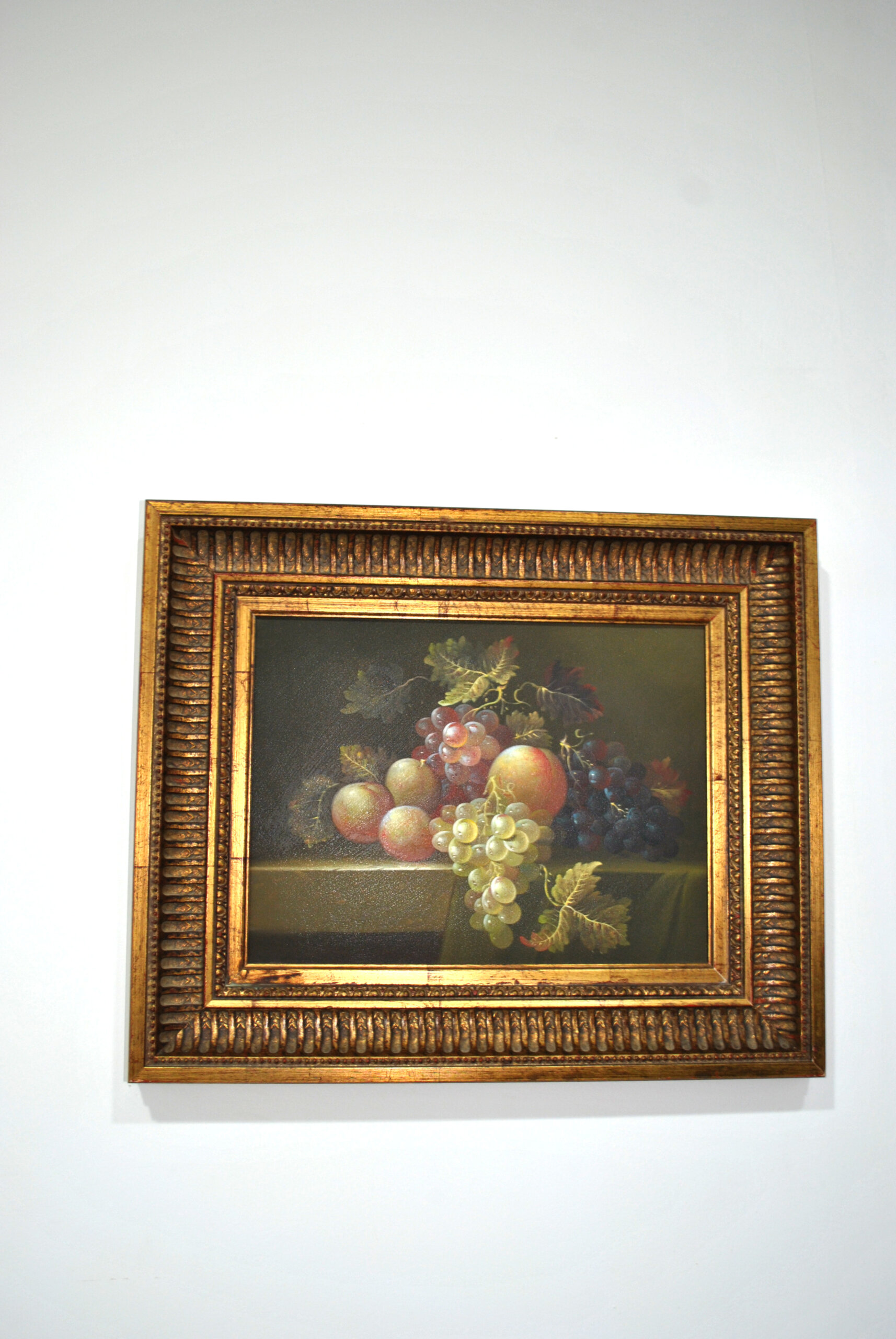 Cuadro bodegón óleo frutas - Imagen 2