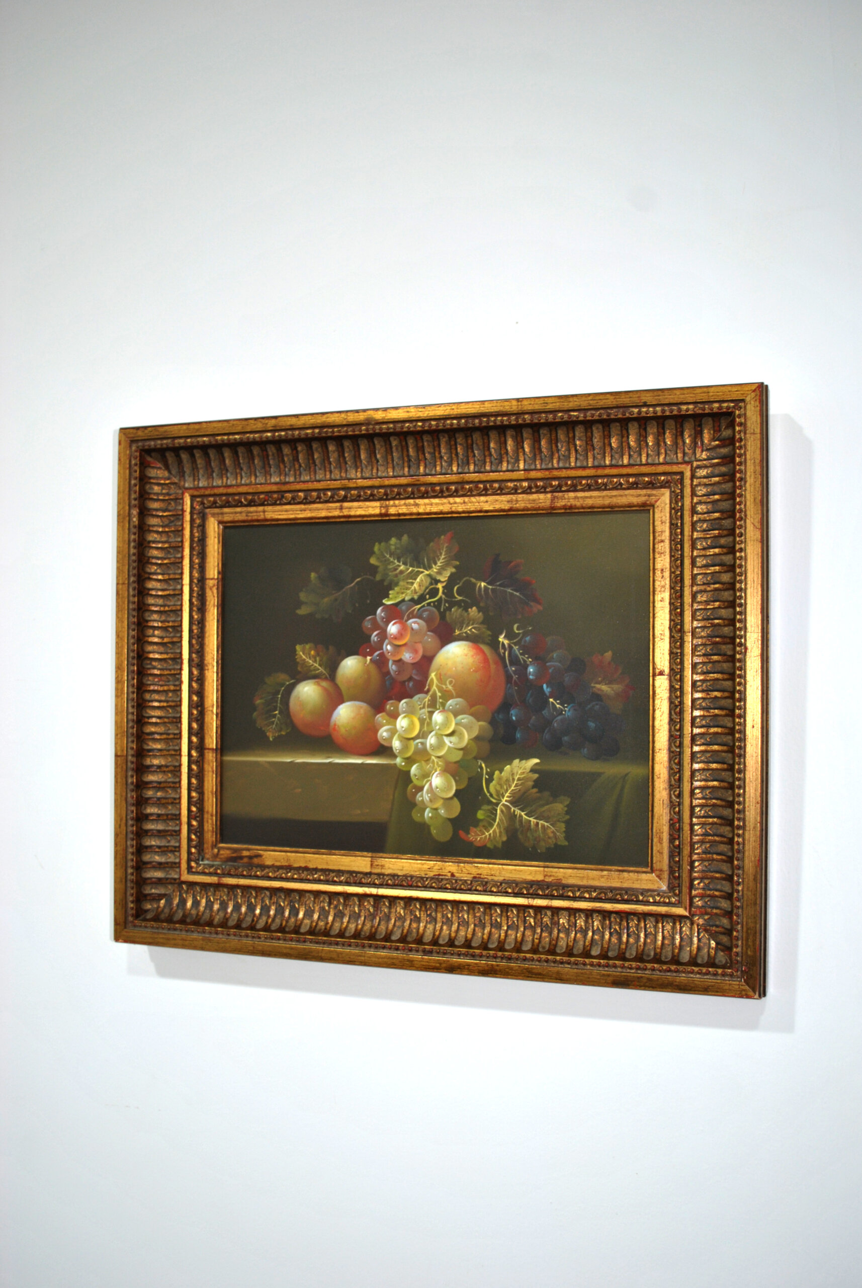 Cuadro bodegón óleo frutas - Imagen 3