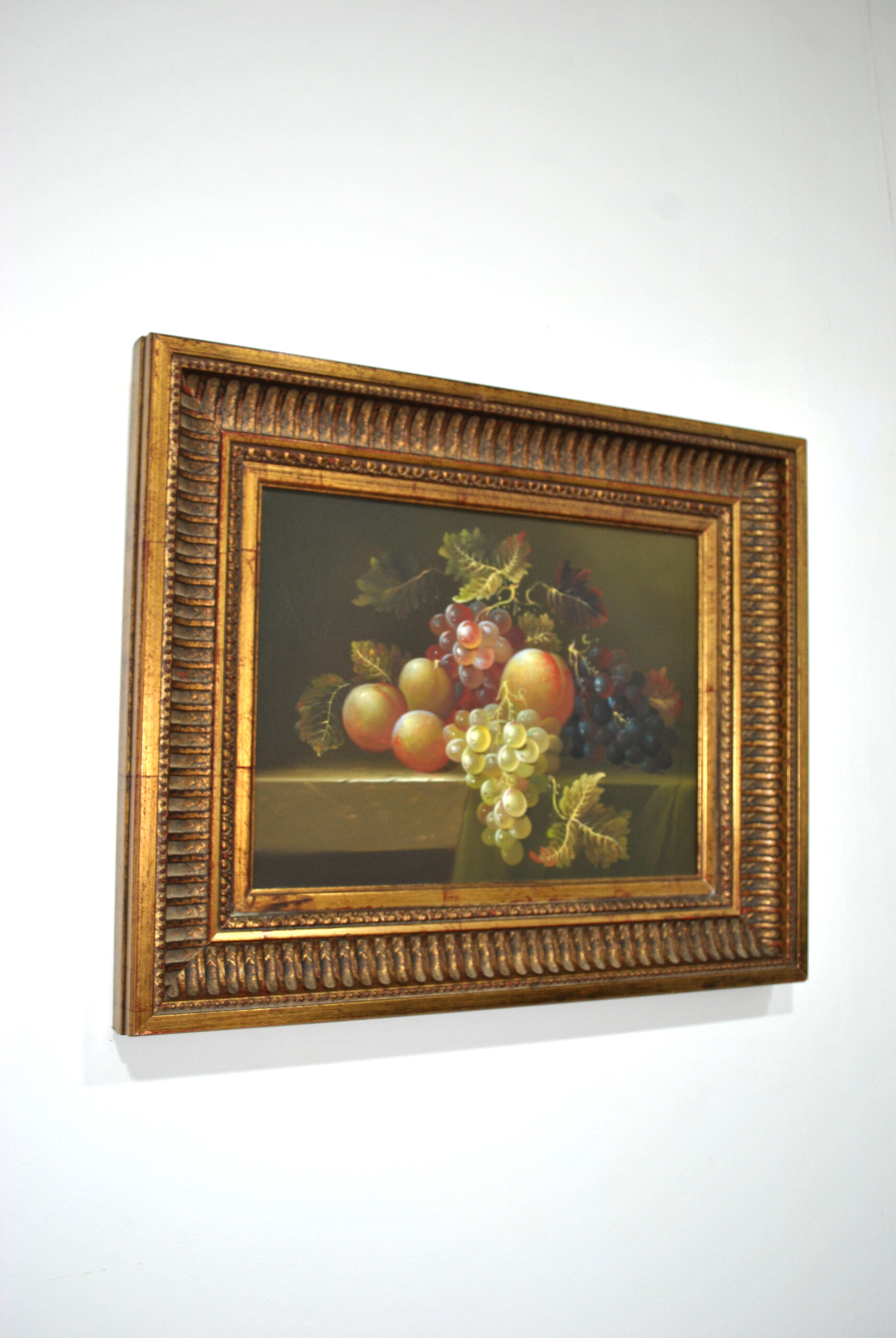 Cuadro bodegón óleo frutas
