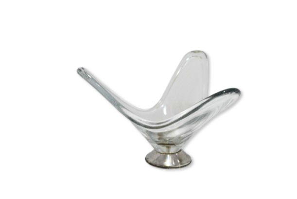 Centro de mesa vintage de cristal