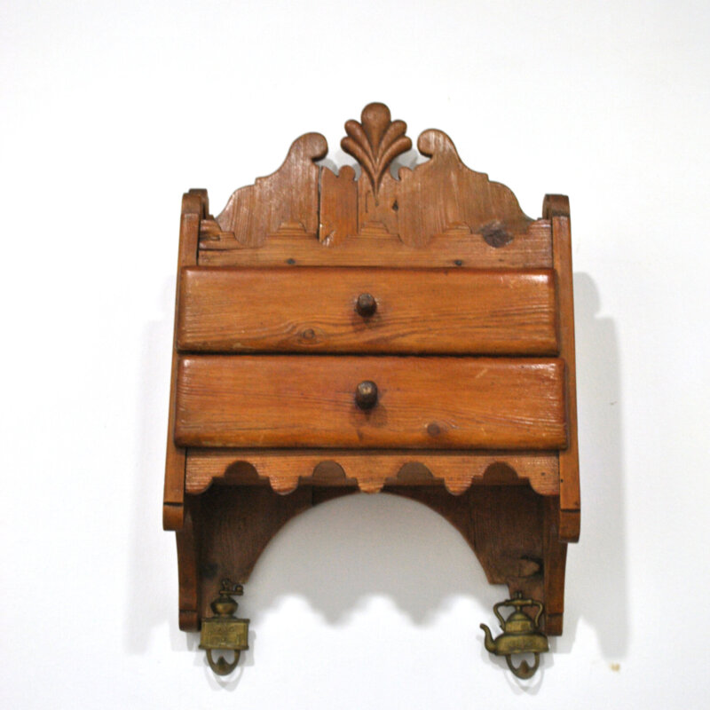 Mueble de pared espiecero de madera