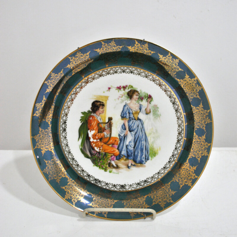 Plato decorativo porcelana Guillén