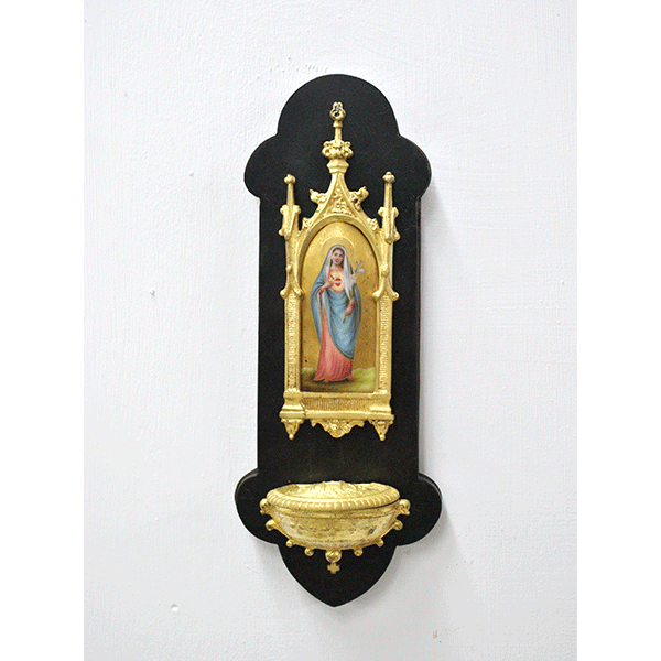 Benditera antigua Sagrado Corazón de María