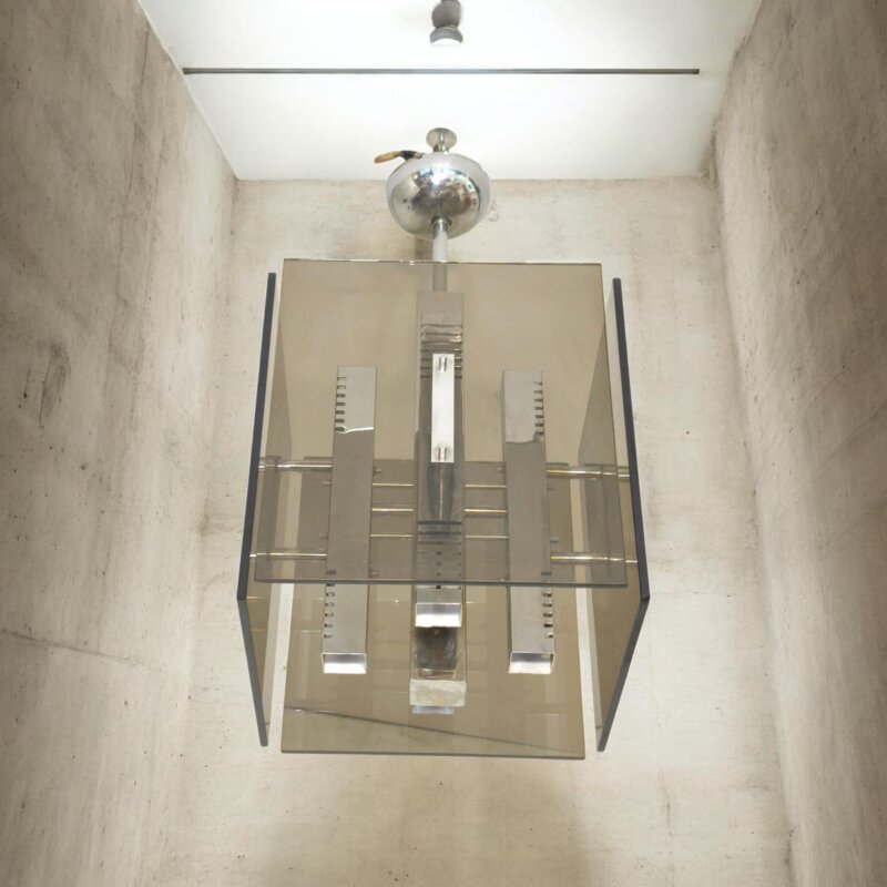 Lámpara vintage de araña Gaetano Sciolari