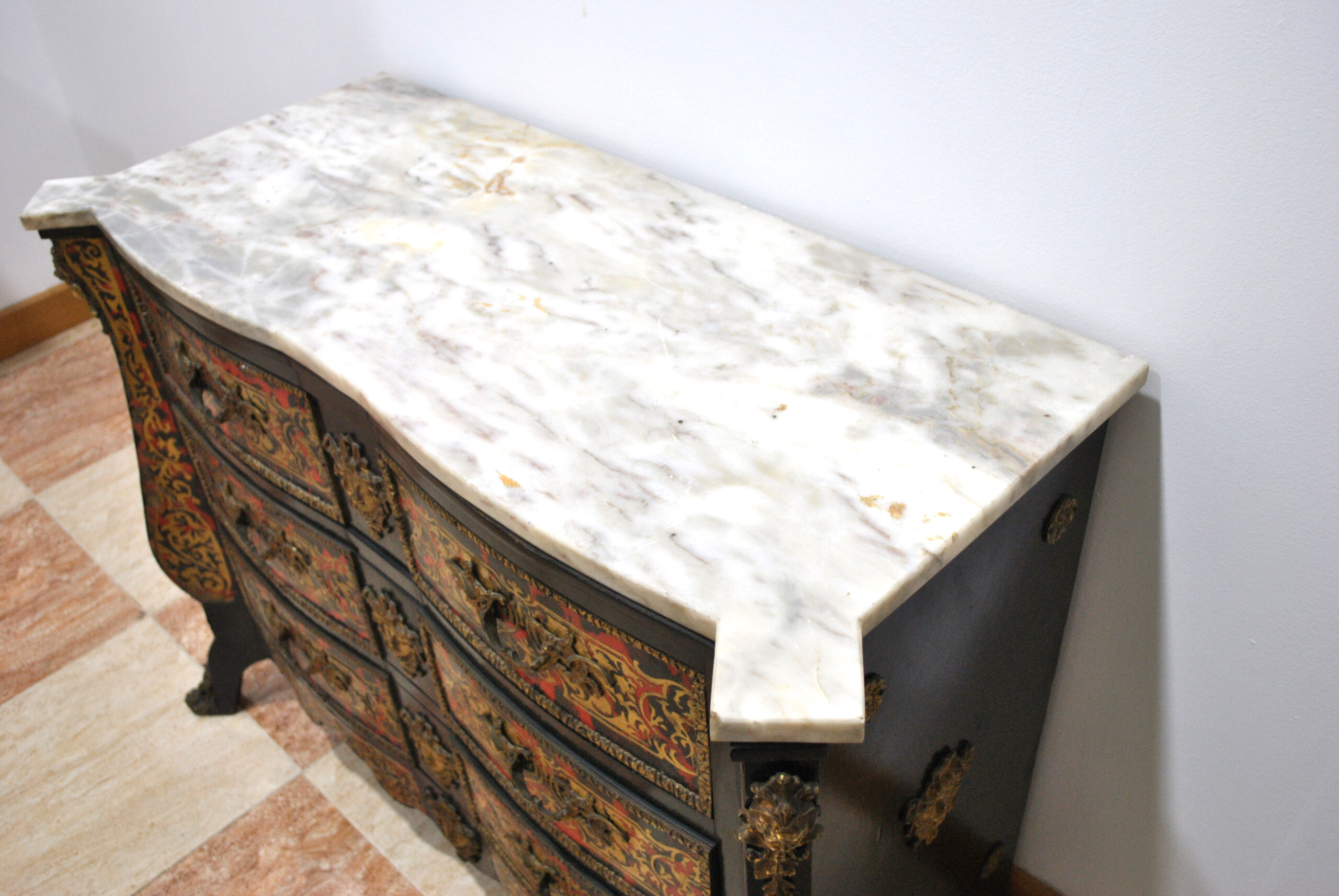 Cómoda Napoleón III madera ebonizada - Imagen 3
