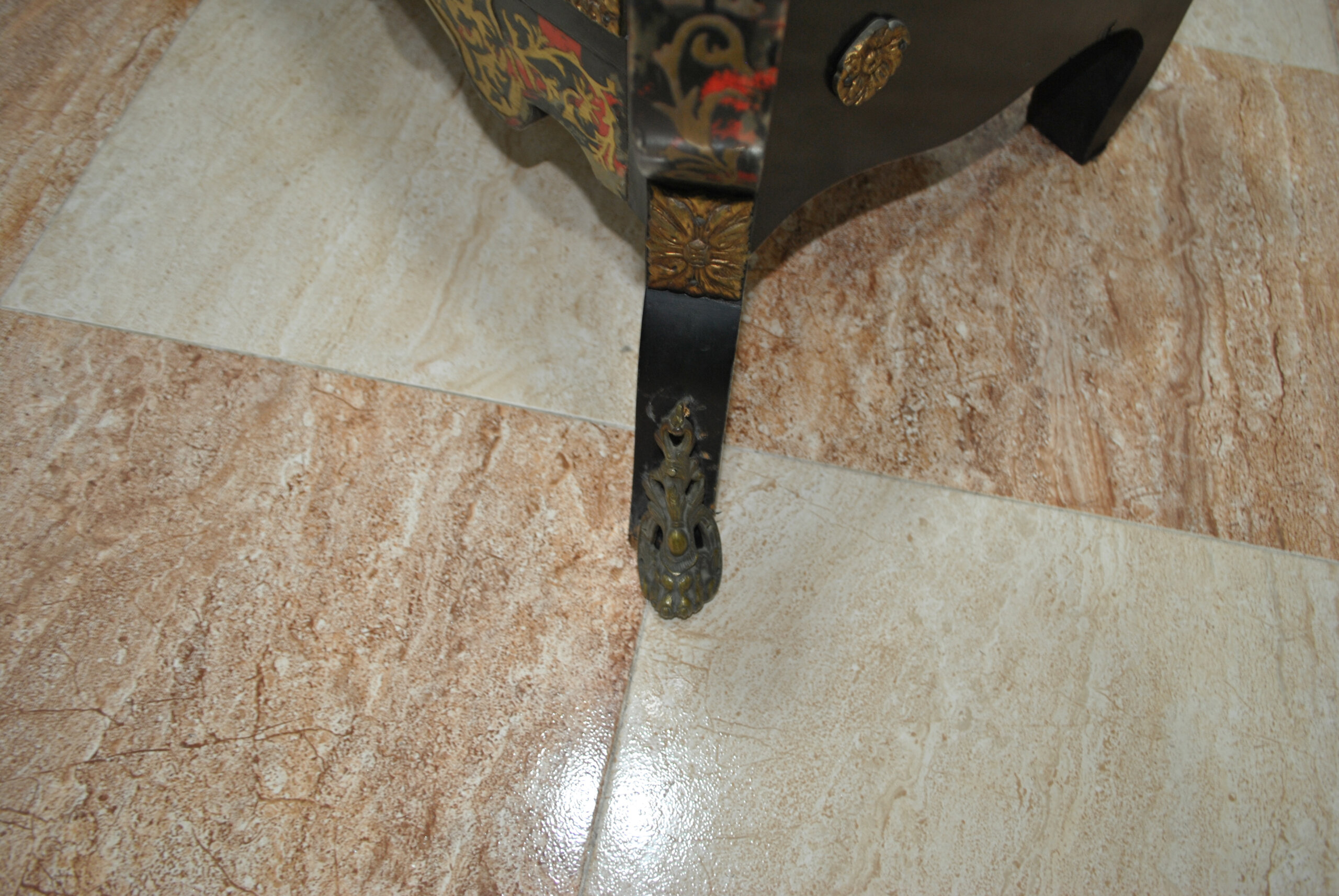 Cómoda Napoleón III madera ebonizada - Imagen 9