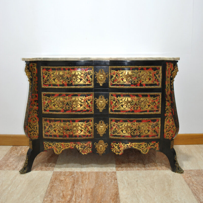 Cómoda Napoleón III madera ebonizada