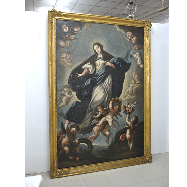 Gran óleo Inmaculada Alonso del Arco