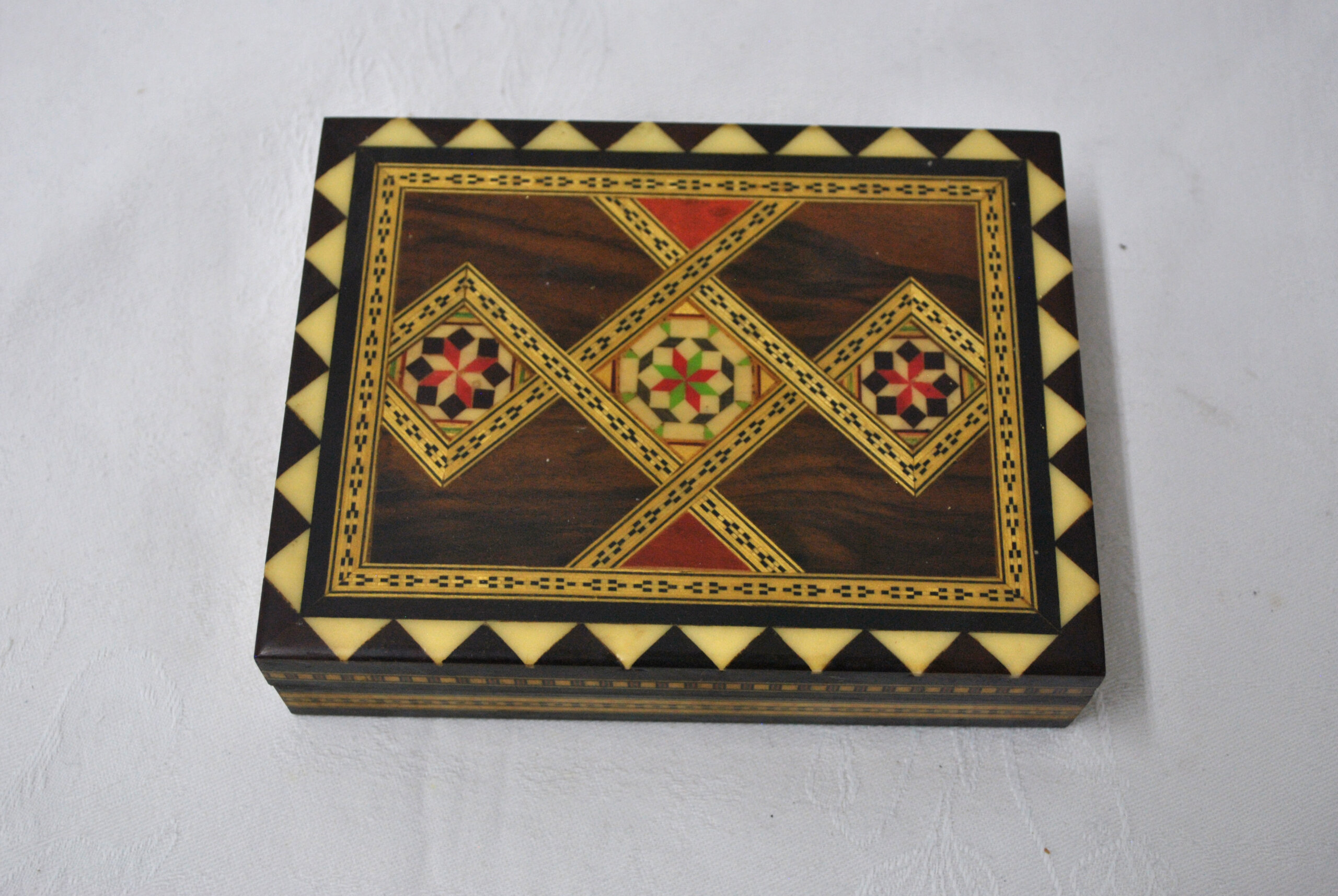 Caja marquetería con caja cerillas - Imagen 3