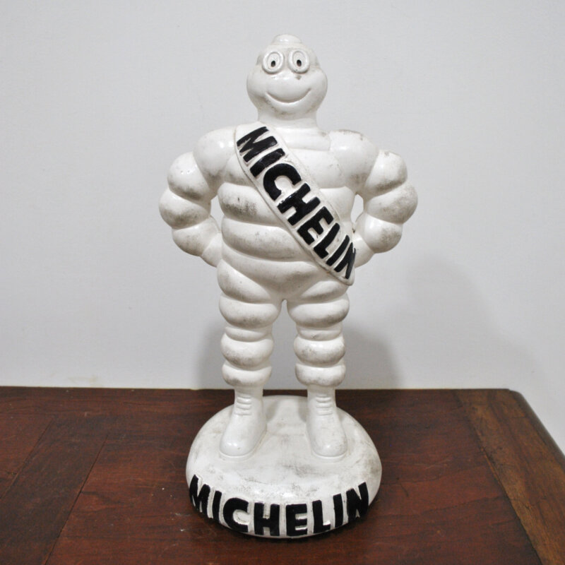 Figura Bibendum Michelin antigua de hierro