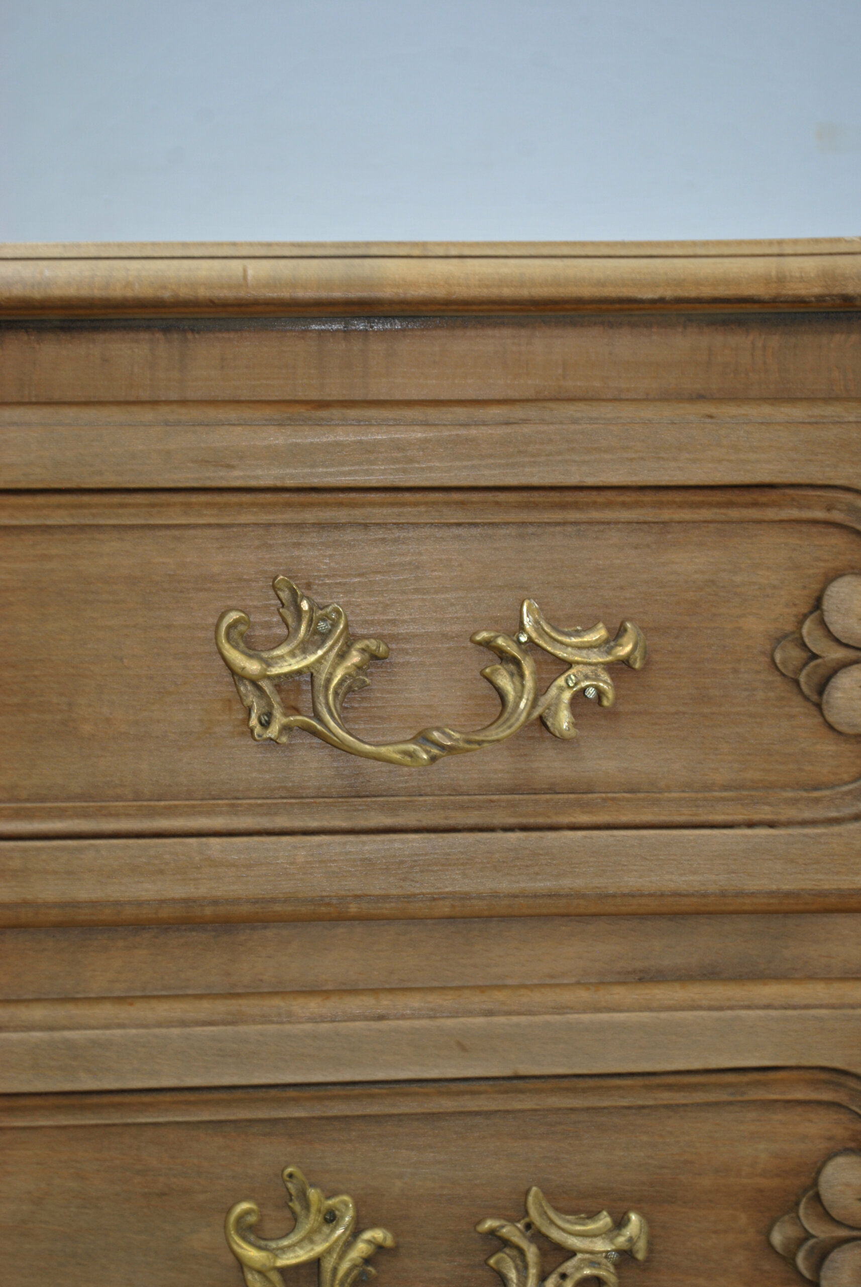 Cómoda antigua madera lavada - Imagen 6