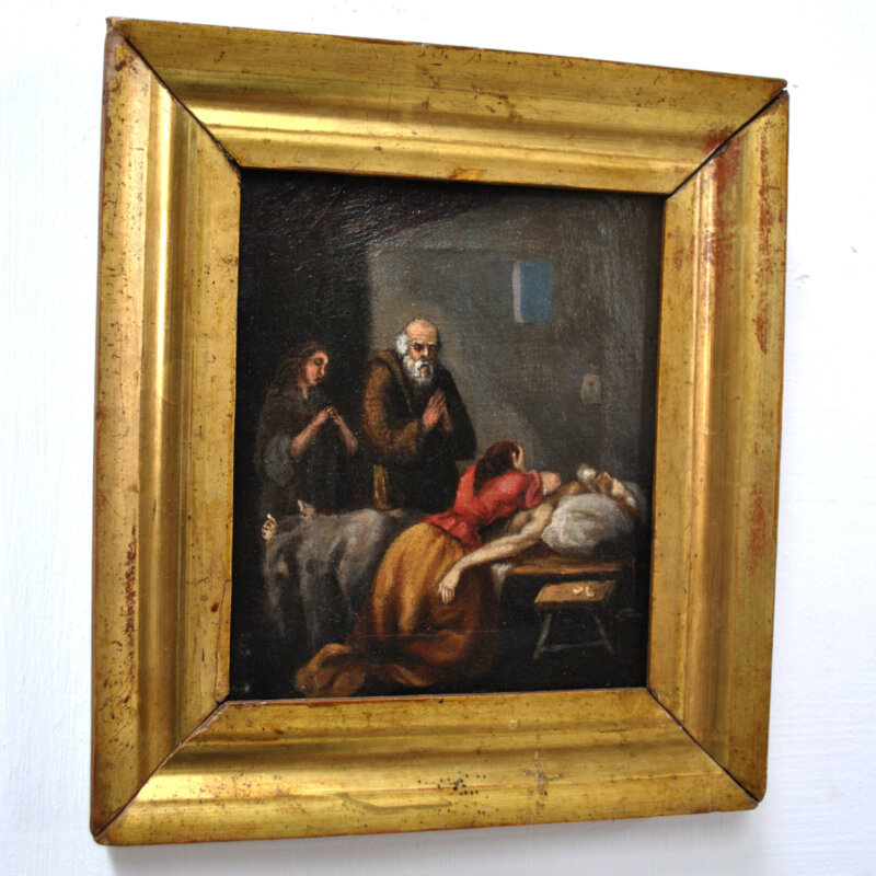 Jacobo recibiendo la bendición, S.XVIII