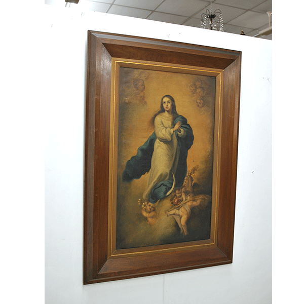 Cuadro óleo religioso Inmaculada