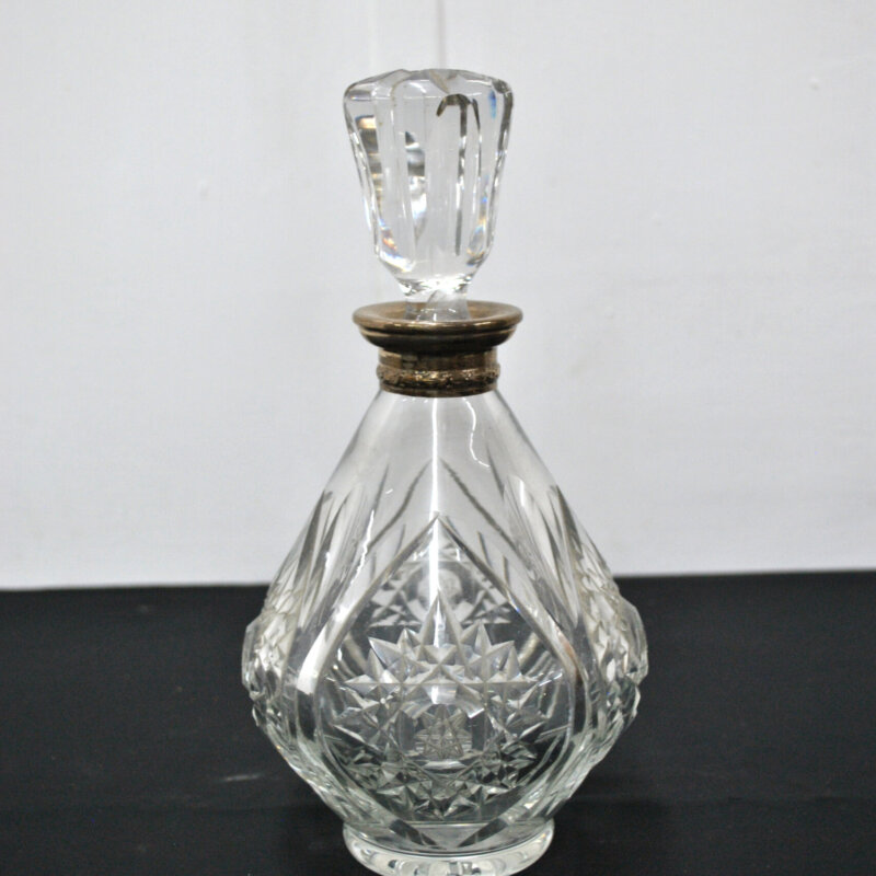 Botella licorera cristal tallado