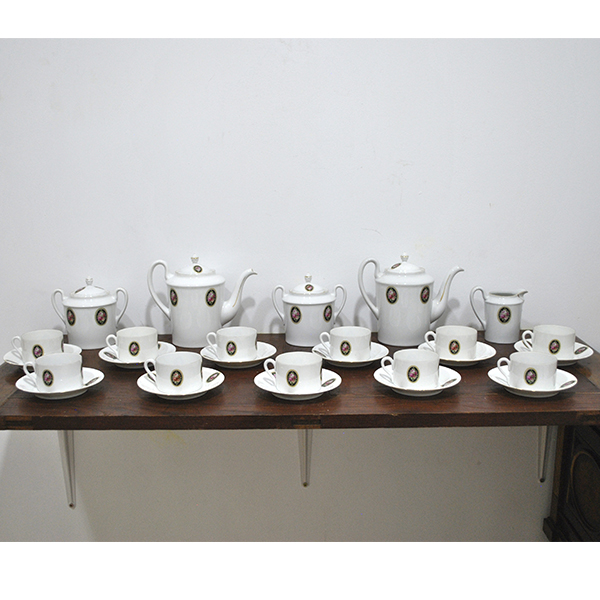 Juego de café porcelana 27 piezas