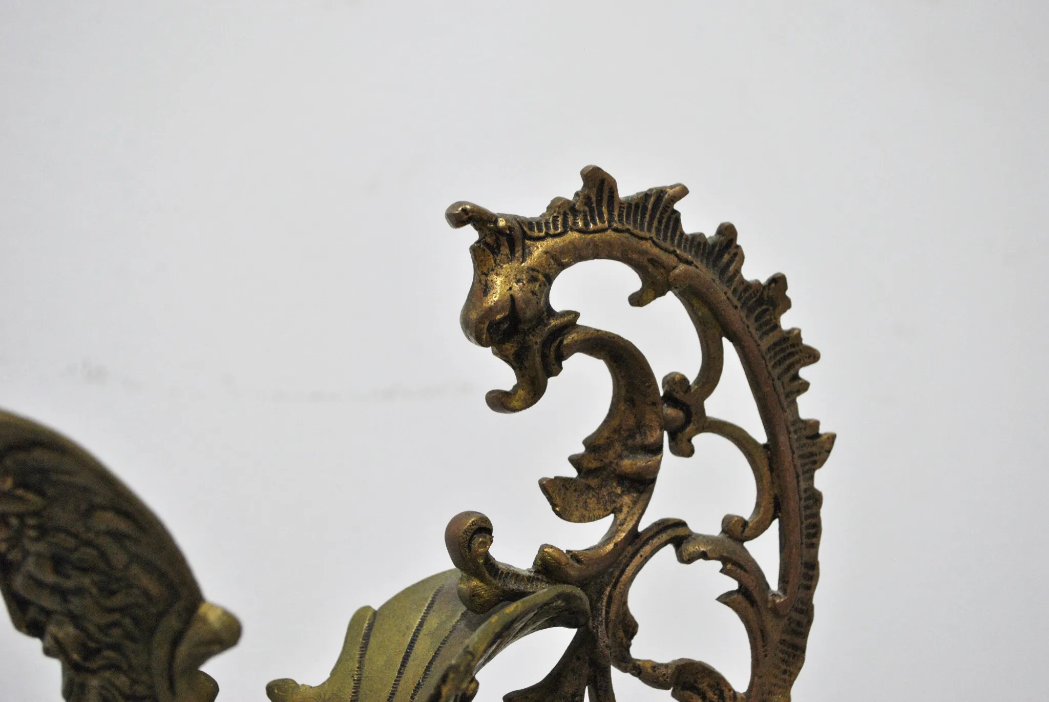 Jarrón o ánfora porcelana y bronce - Imagen 2